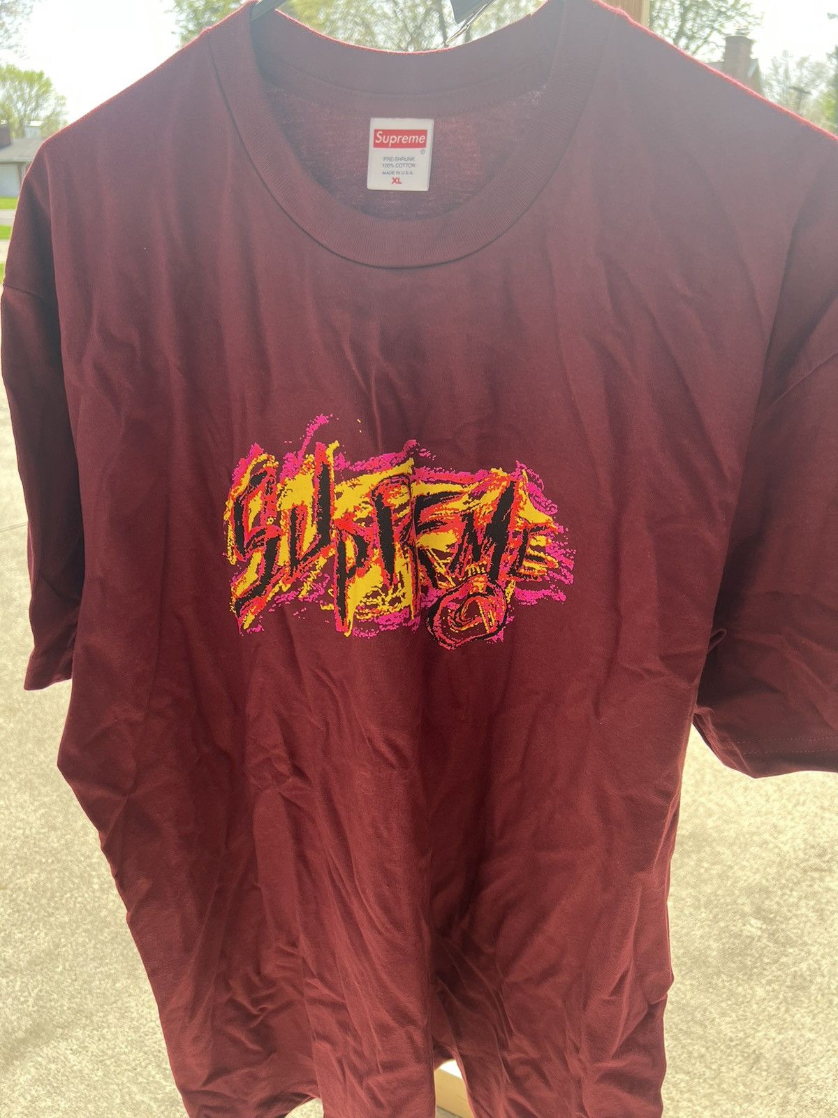 Supreme Supreme scratch tee Size US XL / EU 56 / 4 - 1 Preview