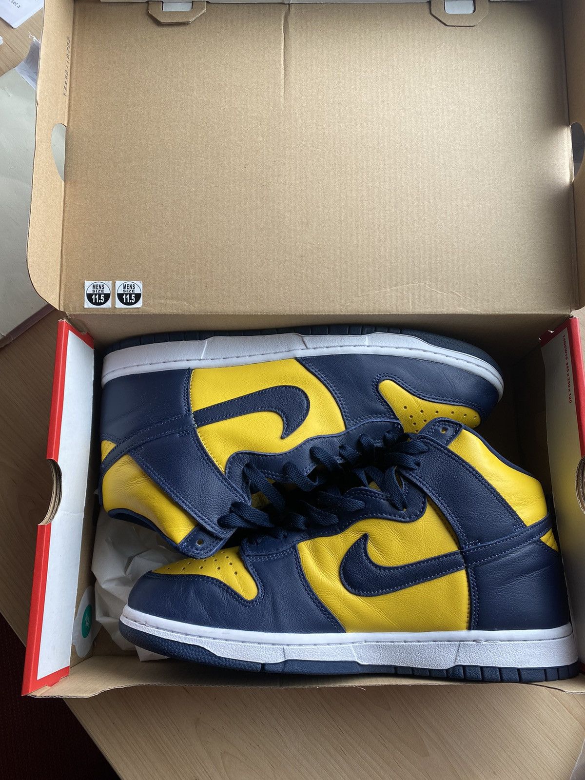 Nike dunk Michigan