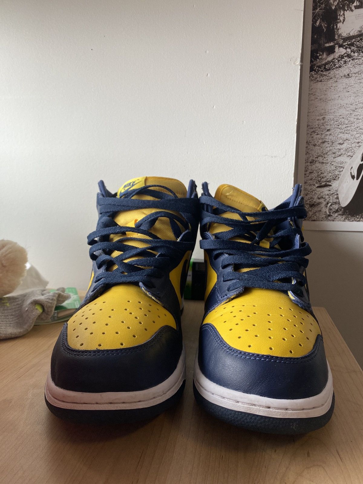 Jordan Brand Nike dunk Michigan Size US 11.5 / EU 44-45 - 4 Thumbnail