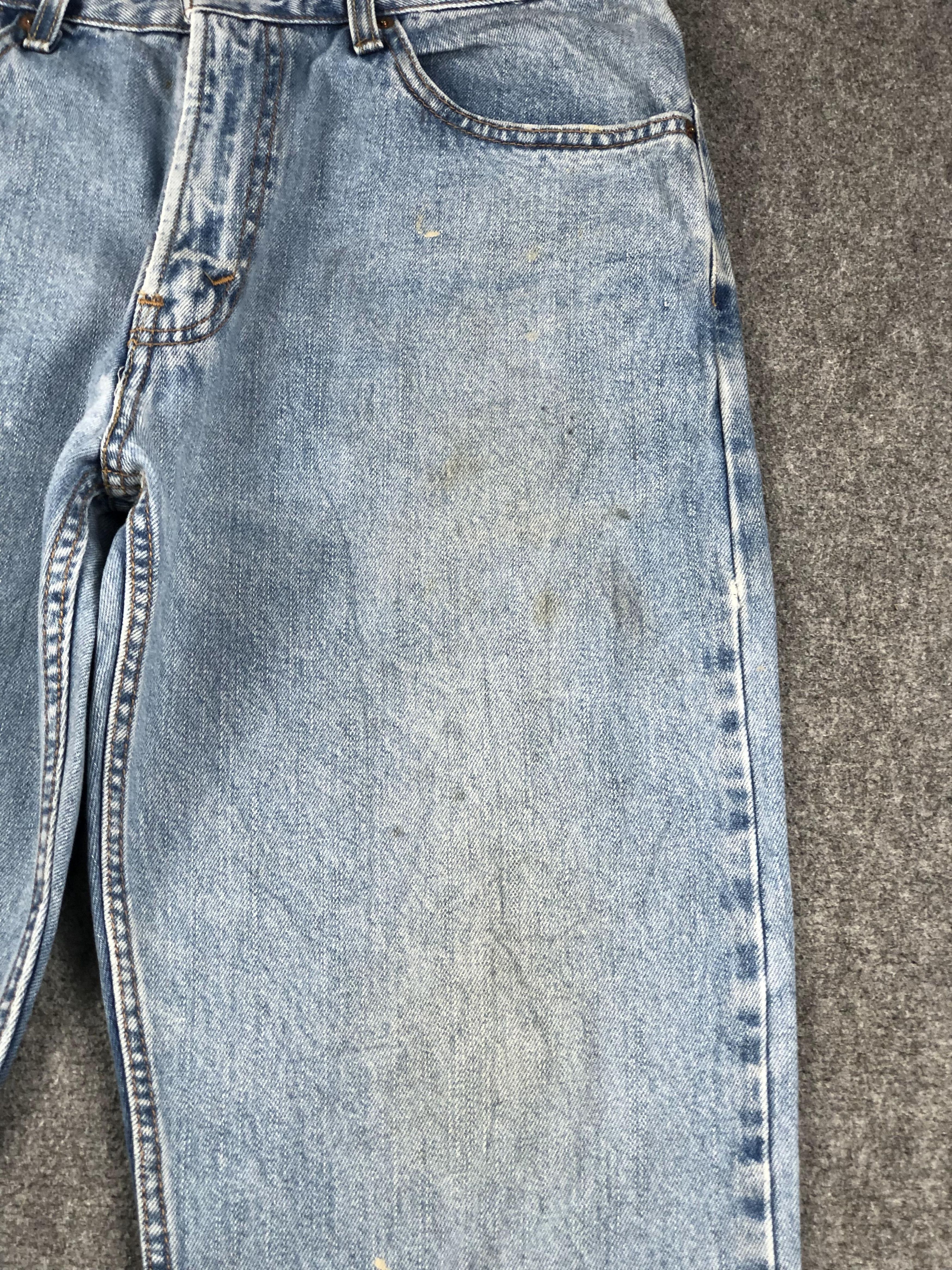 Levi's Vintage Levis 505 Faded Blue Jeans DP2276 Size US 33 - 11 Thumbnail