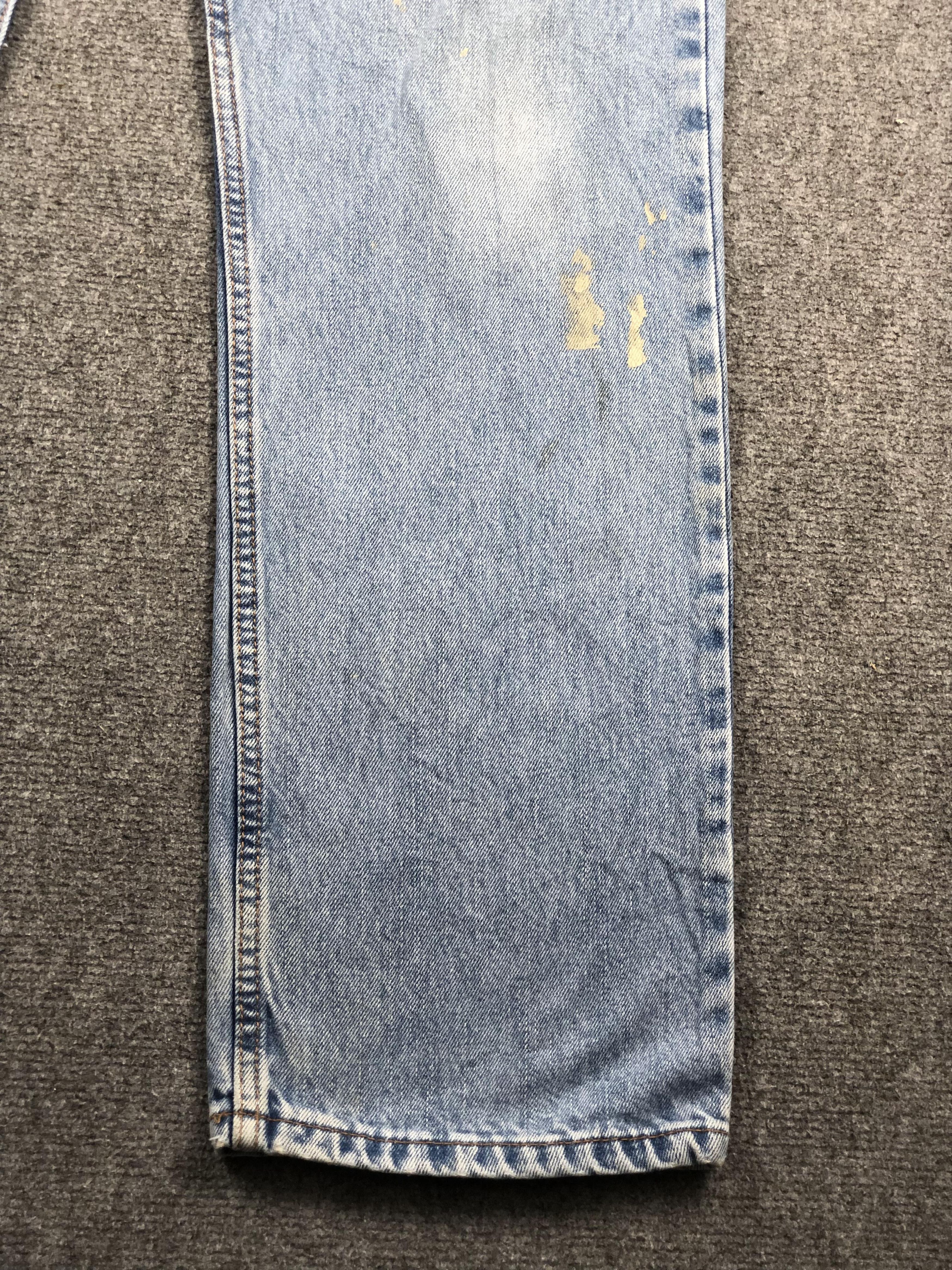 Levi's Vintage Levis 505 Faded Blue Jeans DP2276 Size US 33 - 13 Thumbnail