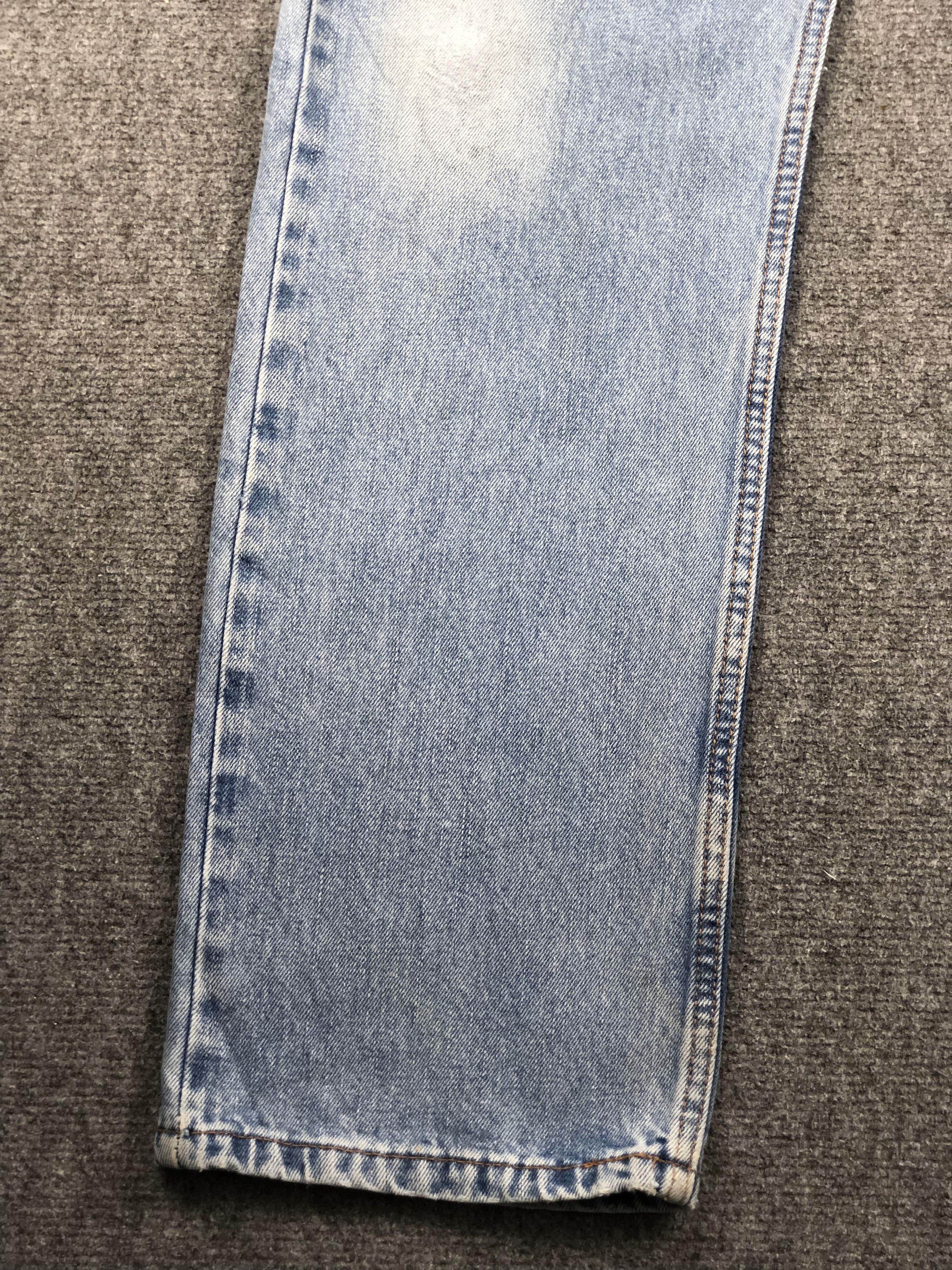 Levi's Vintage Levis 505 Faded Blue Jeans DP2276 Size US 33 - 14 Thumbnail