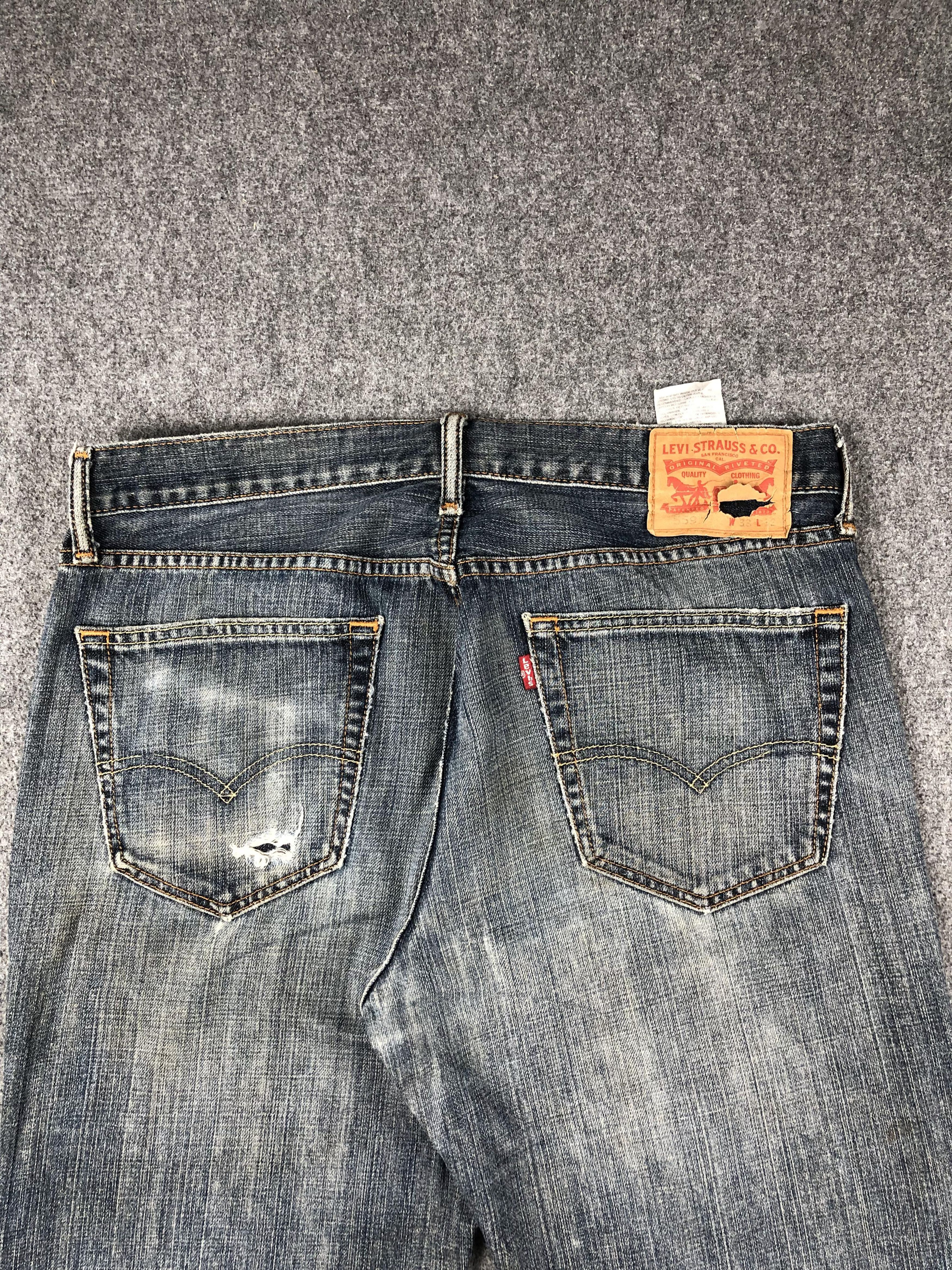 Levi's Vintage Levis 559 Loose Straight Faded Blue Jeans DP2277 Size US 34 / EU 50 - 5 Thumbnail