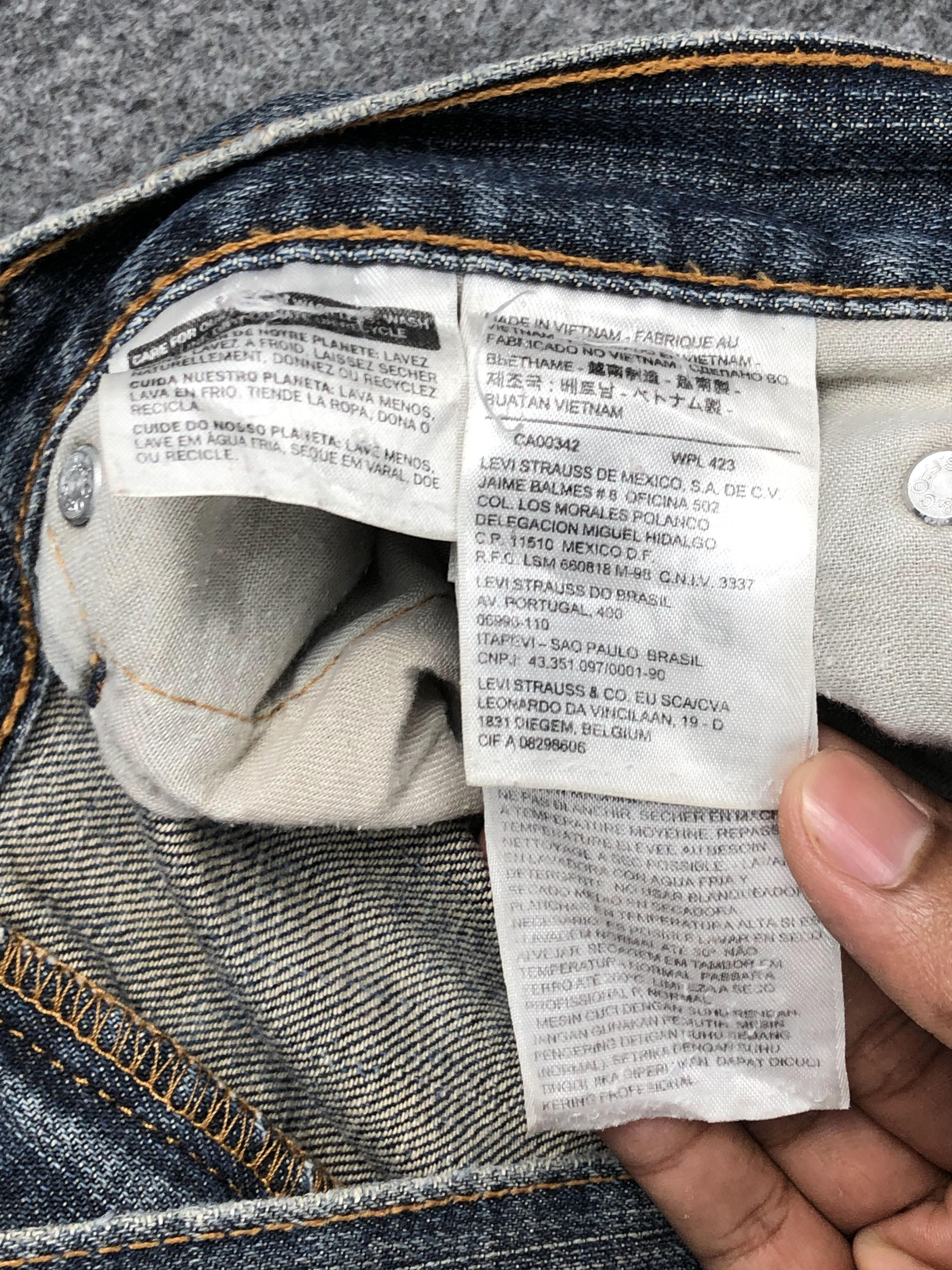 Levi's Vintage Levis 559 Loose Straight Faded Blue Jeans DP2277 Size US 34 / EU 50 - 6 Thumbnail