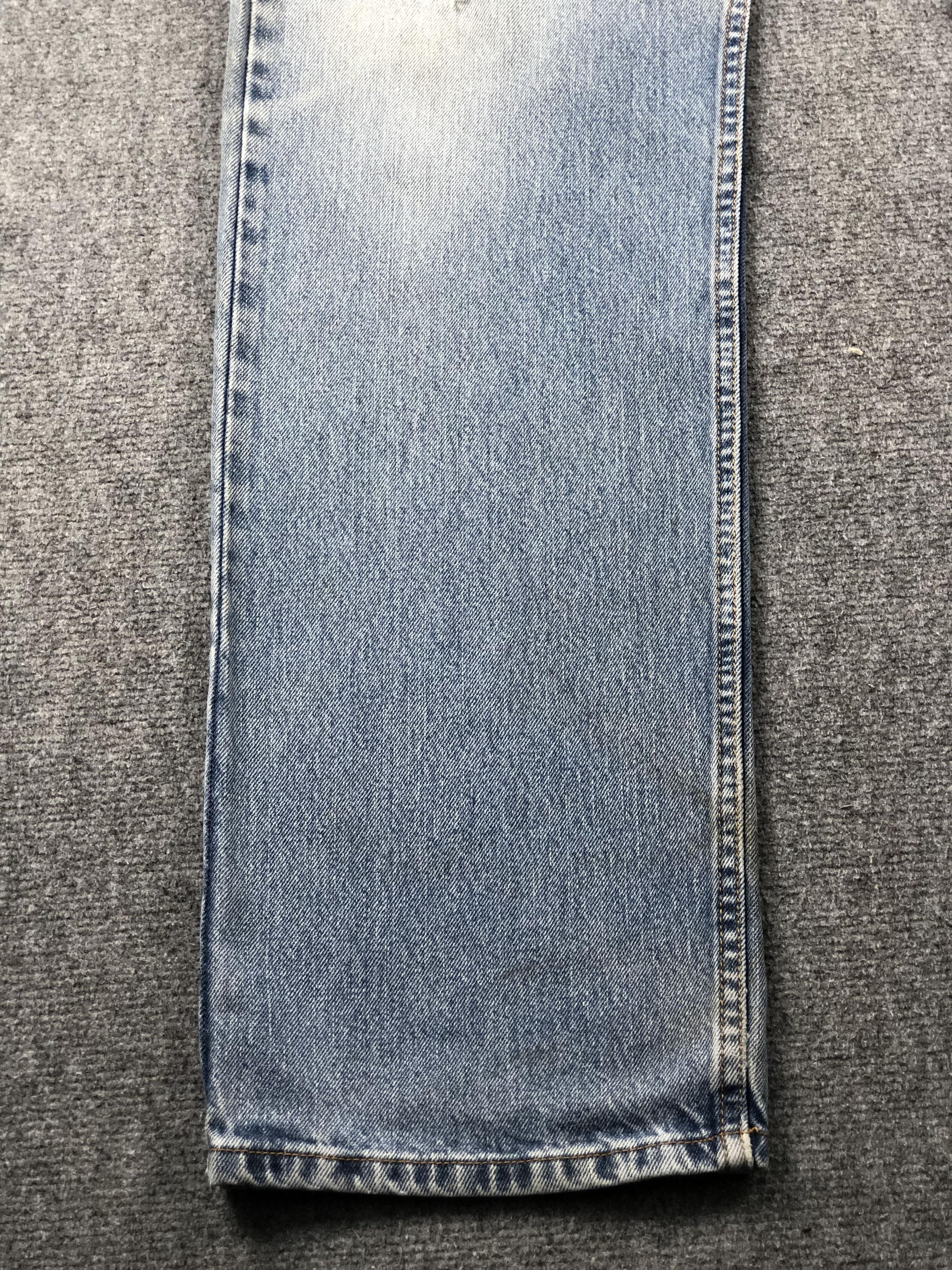 Levi's Vintage Levis 505 Faded Blue Jeans DP2279 Size US 35 - 15 Thumbnail
