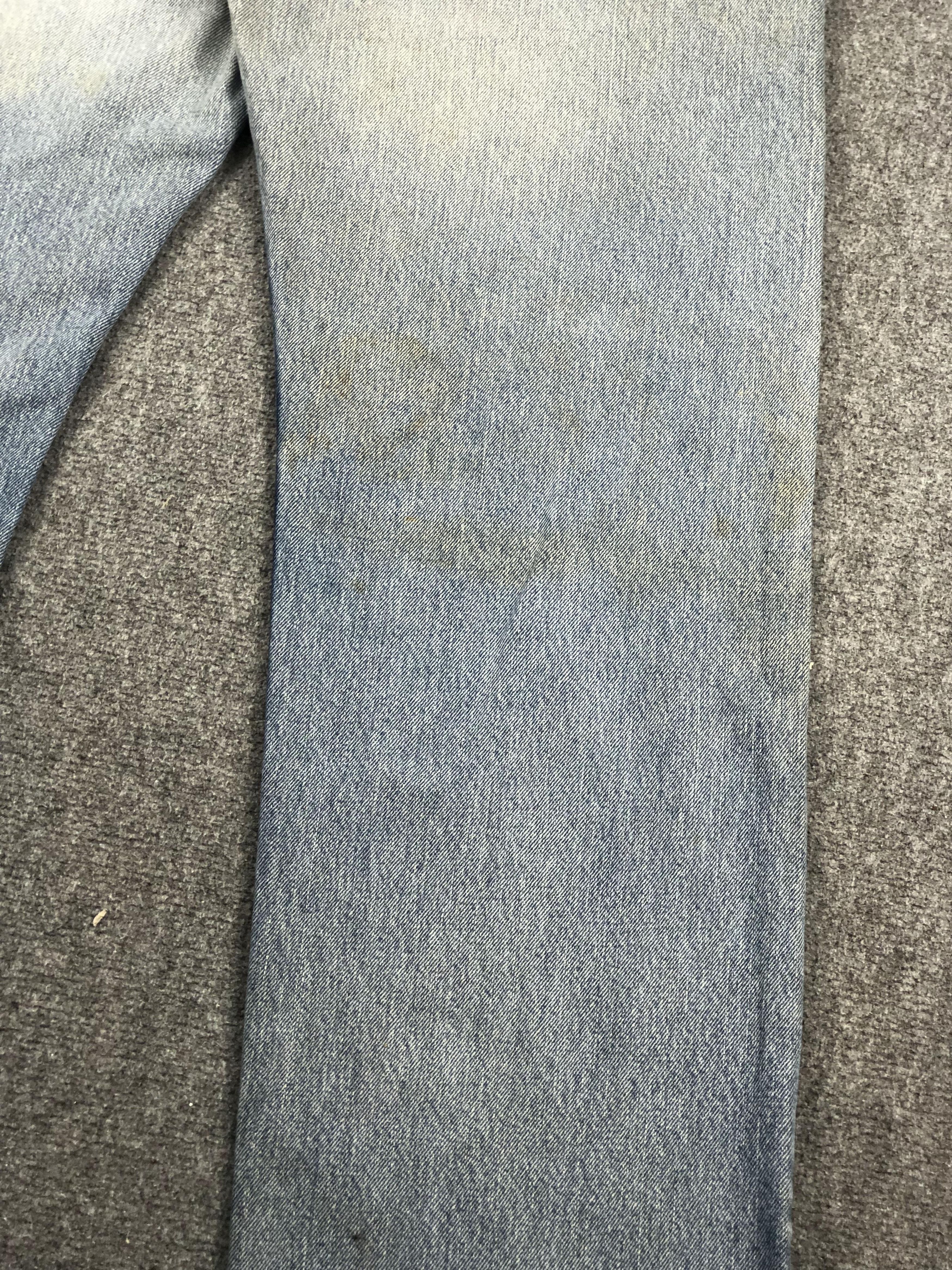 Levi's Vintage Levis 505 Faded Blue Jeans DP2279 Size US 35 - 21 Thumbnail