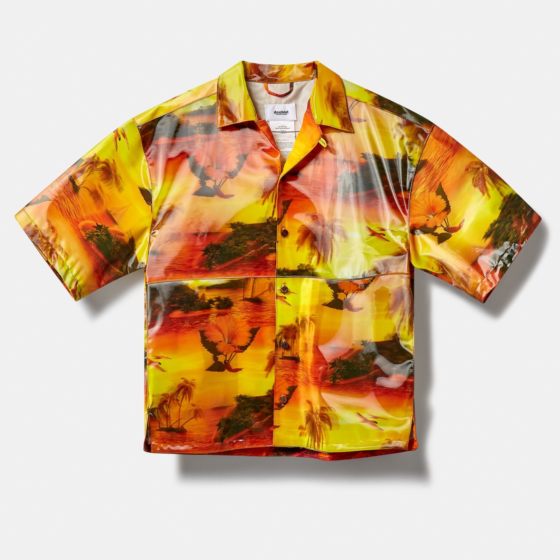 Doublet 3D Printed Open Collar Shirt (Aloha)