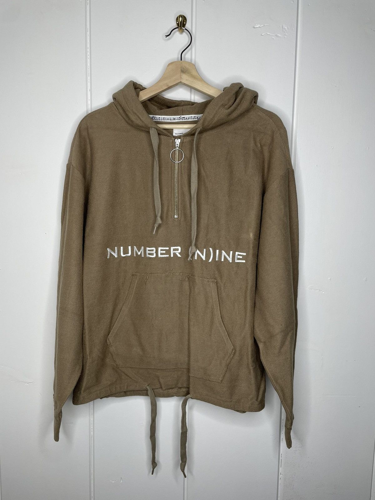 Number (N)ine Quarter Zip Jacket