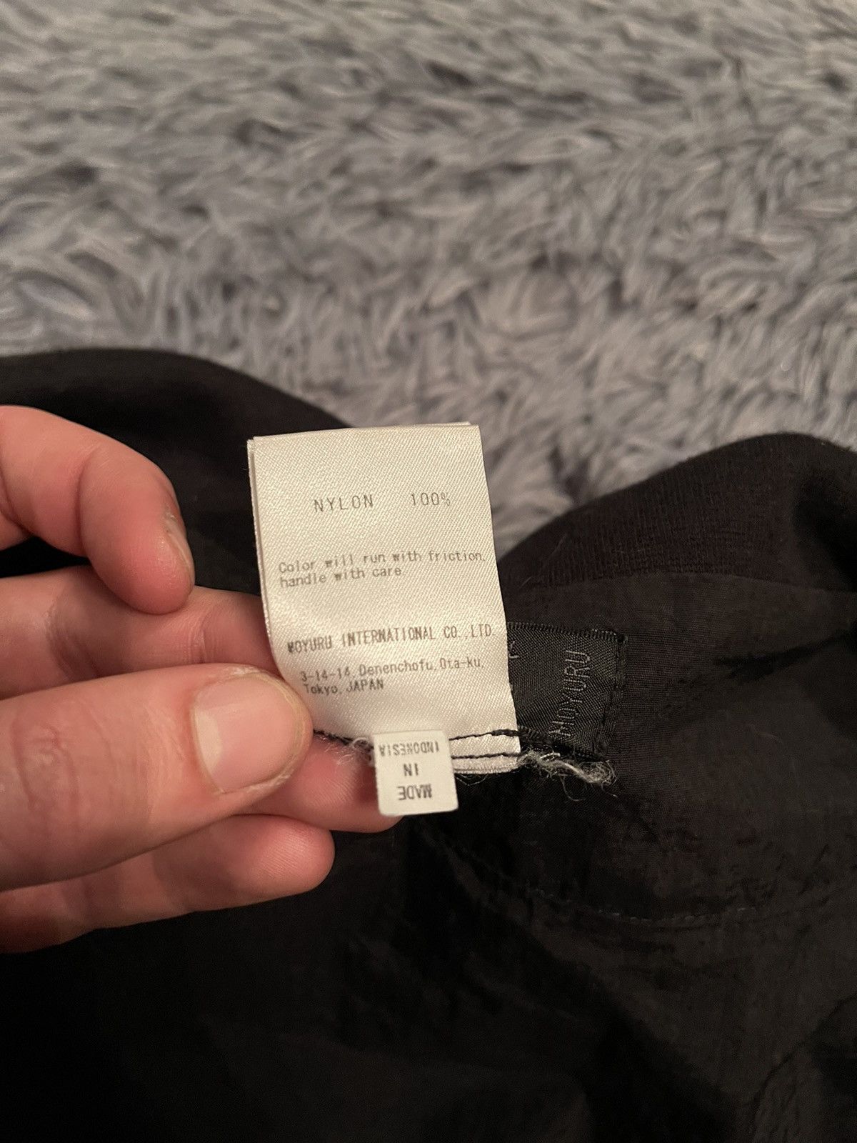 Japanese Brand × Vintage Moyuru avant garde Japanese nylon jacket Size ONE SIZE - 7 Thumbnail