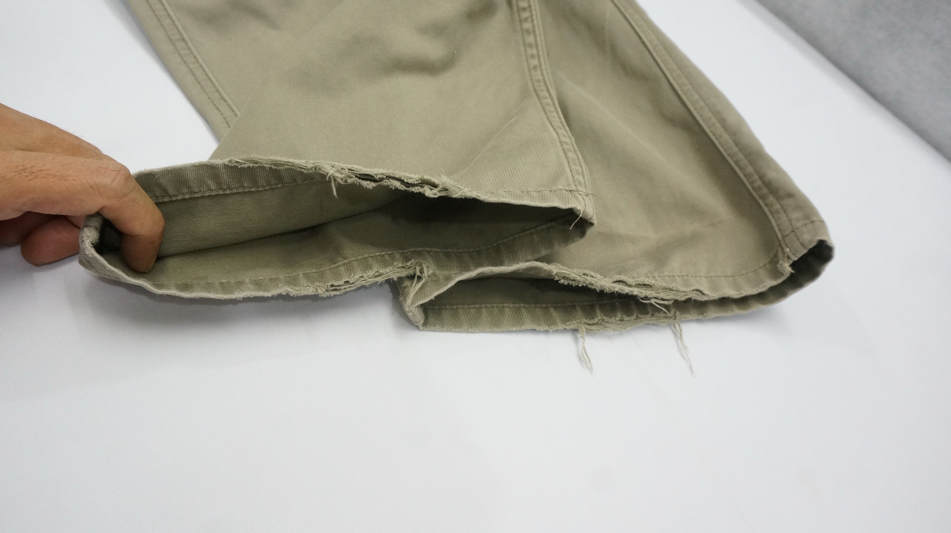 Alpha Industries 🔥Vtg Alpha Industries Faded Dusty Olive Worn Cargo Size US 30 / EU 46 - 22 Thumbnail