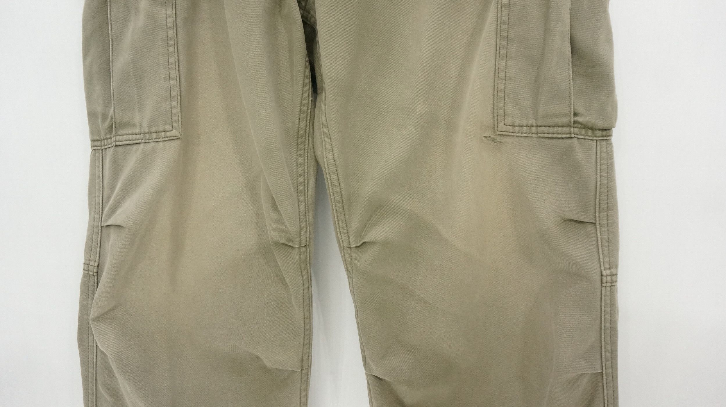 Alpha Industries 🔥Vtg Alpha Industries Faded Dusty Olive Worn Cargo Size US 30 / EU 46 - 5 Thumbnail