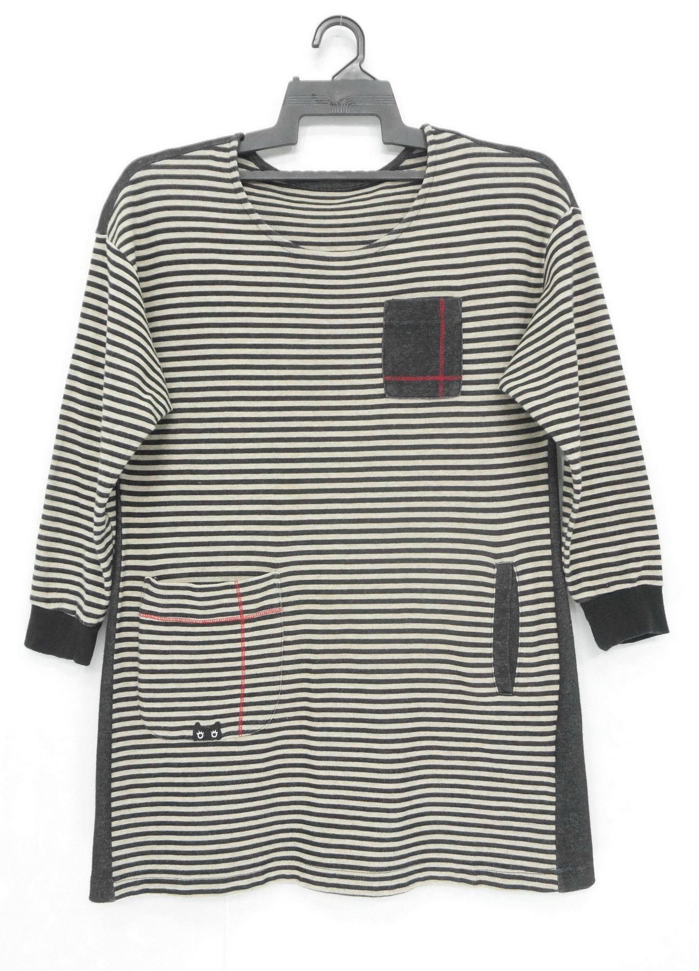 image of Archival Clothing Atsuko Matano Striped Shirt, Men's (Size Small)
