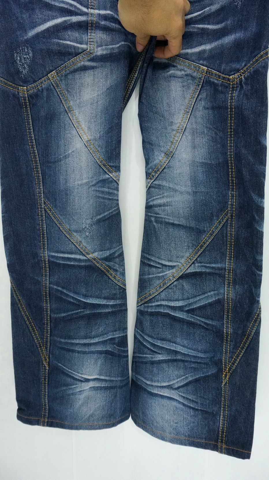 HIDEAWAYS 🔥NICOLE HIDEAWAYS Japan Distressed Jeans Size US 32 / EU 48 - 5 Thumbnail