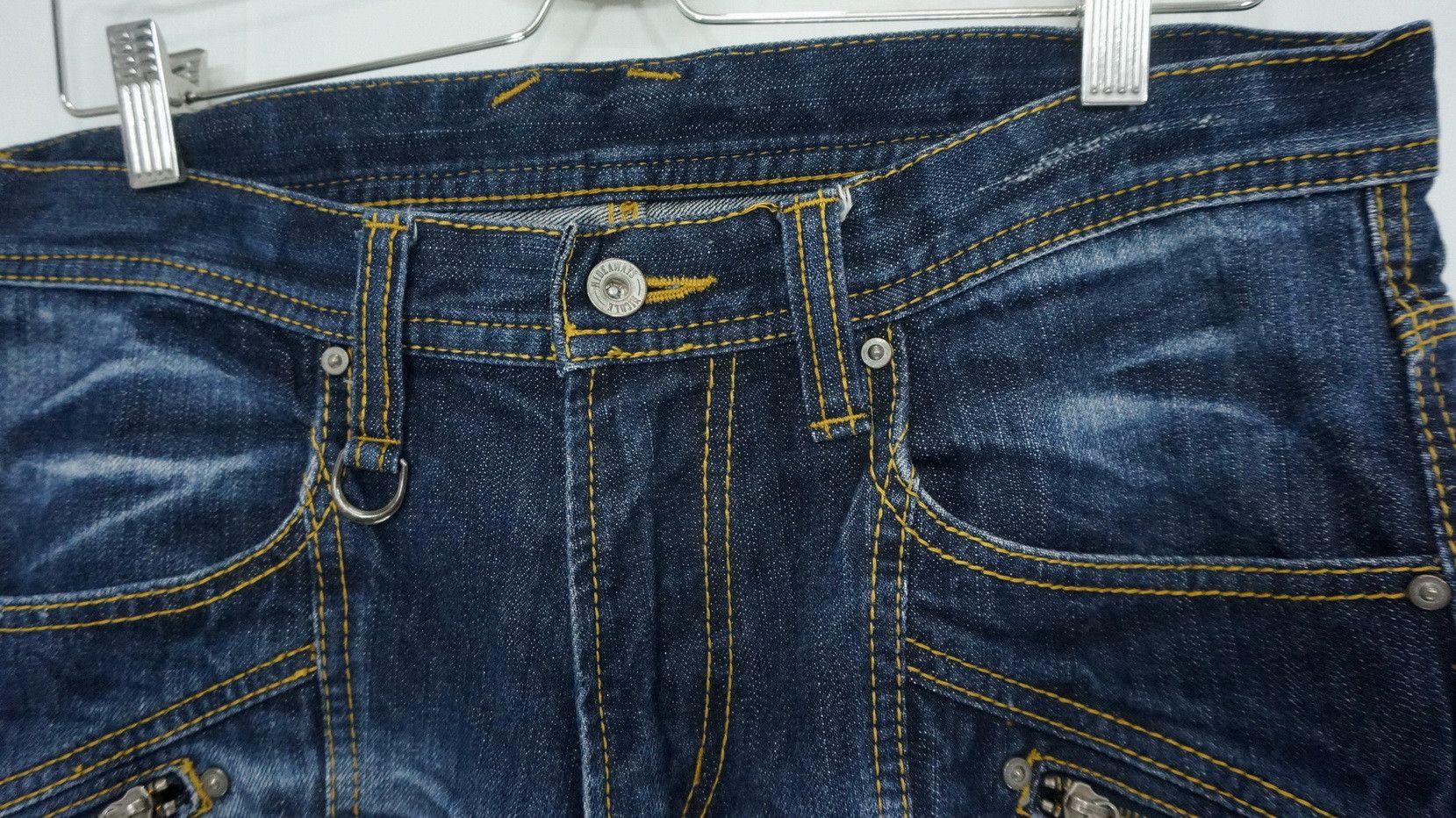 HIDEAWAYS 🔥NICOLE HIDEAWAYS Japan Distressed Jeans Size US 32 / EU 48 - 4 Thumbnail