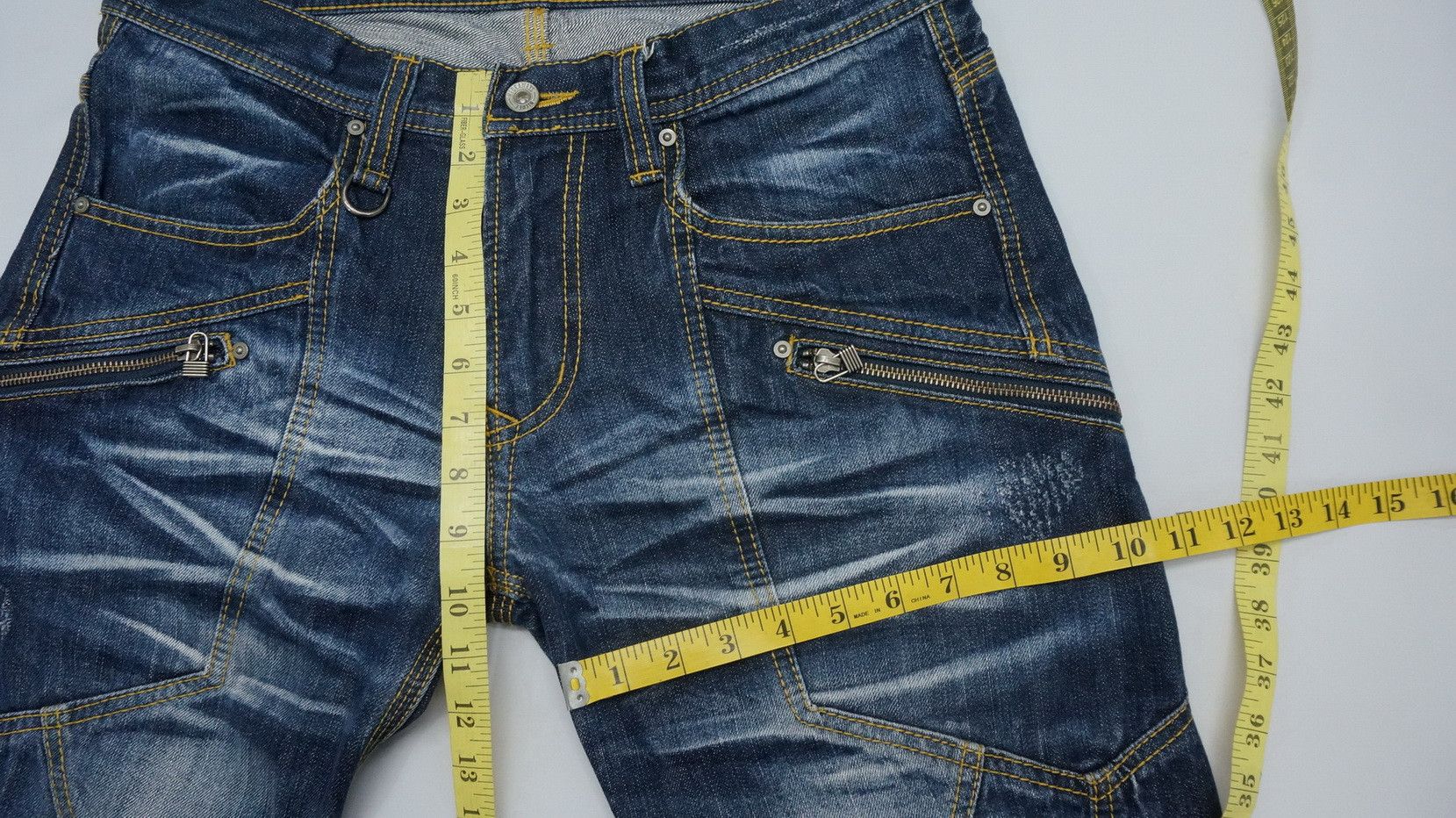 HIDEAWAYS 🔥NICOLE HIDEAWAYS Japan Distressed Jeans Size US 32 / EU 48 - 13 Thumbnail