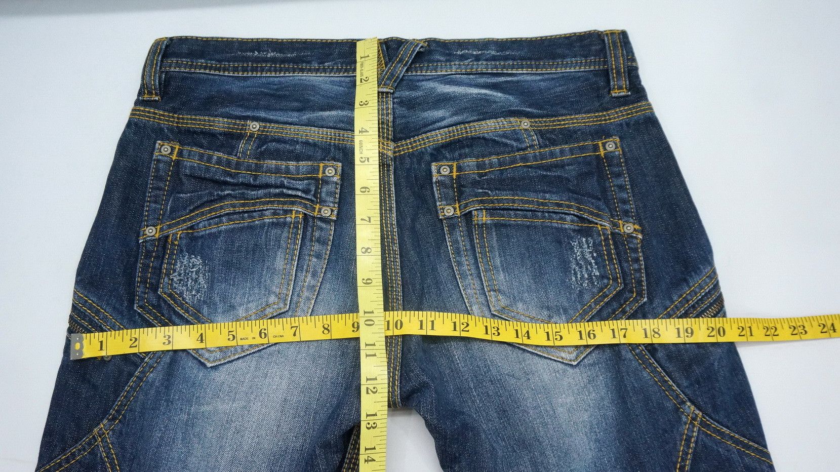 HIDEAWAYS 🔥NICOLE HIDEAWAYS Japan Distressed Jeans Size US 32 / EU 48 - 16 Thumbnail