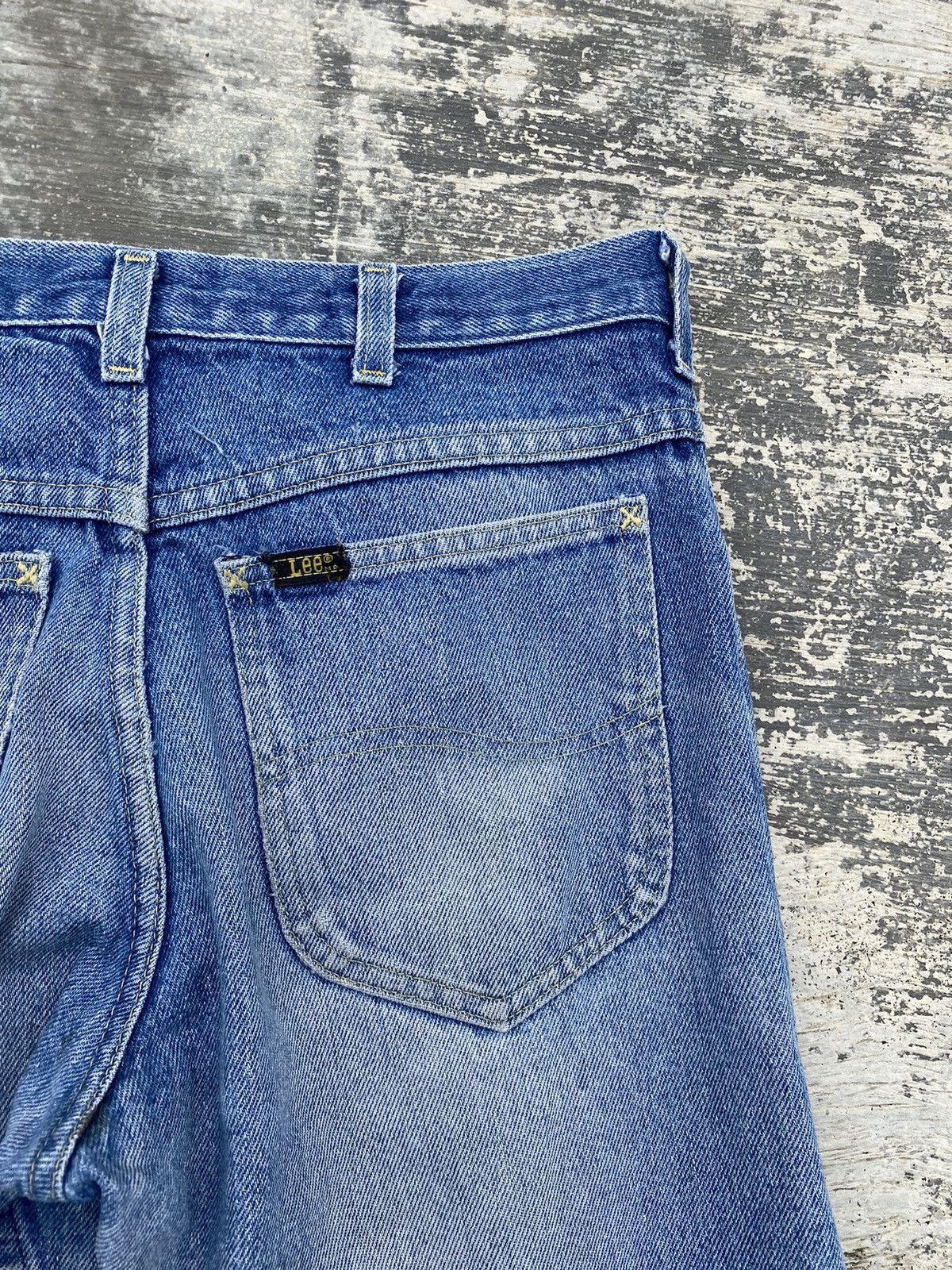 Lee VINTAGE LEE PUNK GRUNGE THRASHED DISTRESSED COWBOY GORPCORE Size US 29 - 10 Thumbnail