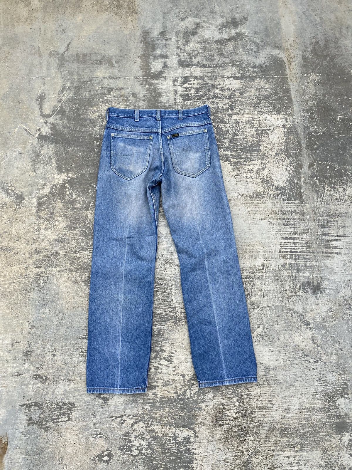 Lee VINTAGE LEE PUNK GRUNGE THRASHED DISTRESSED COWBOY GORPCORE Size US 29 - 3 Thumbnail