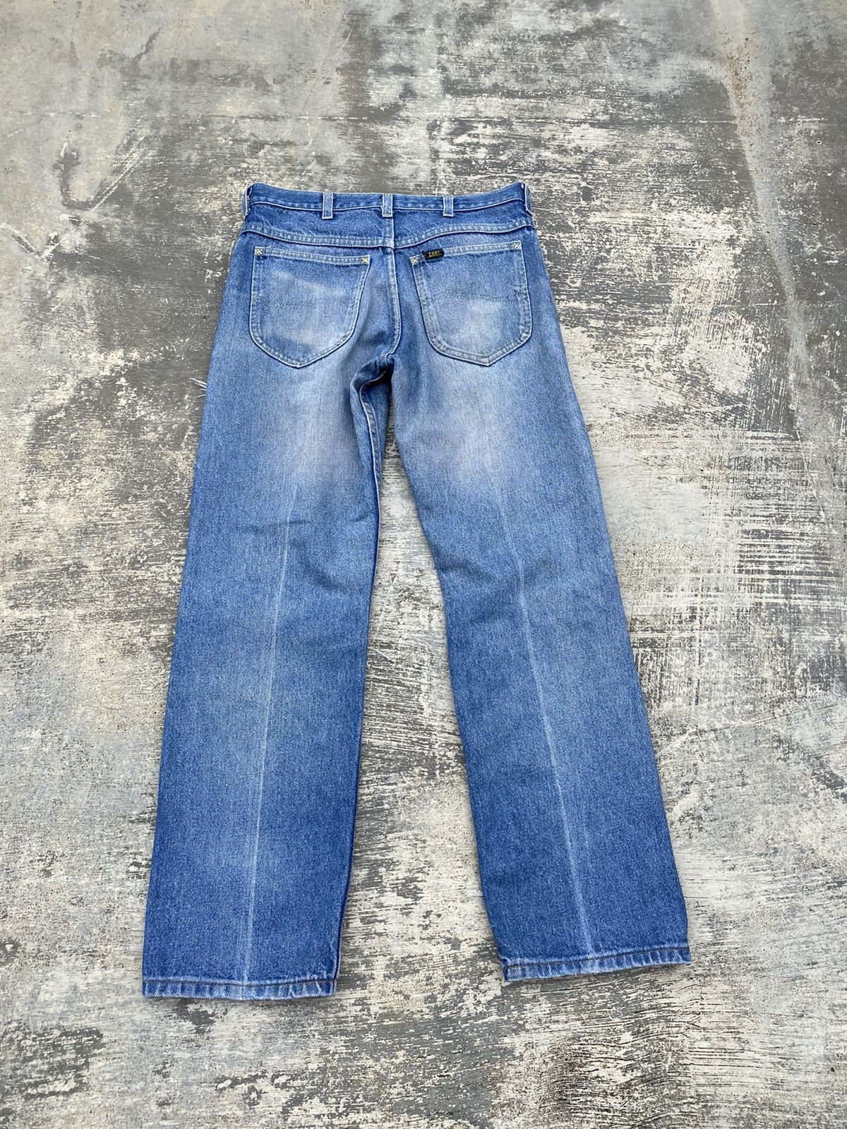 Lee VINTAGE LEE PUNK GRUNGE THRASHED DISTRESSED COWBOY GORPCORE Size US 29 - 4 Thumbnail