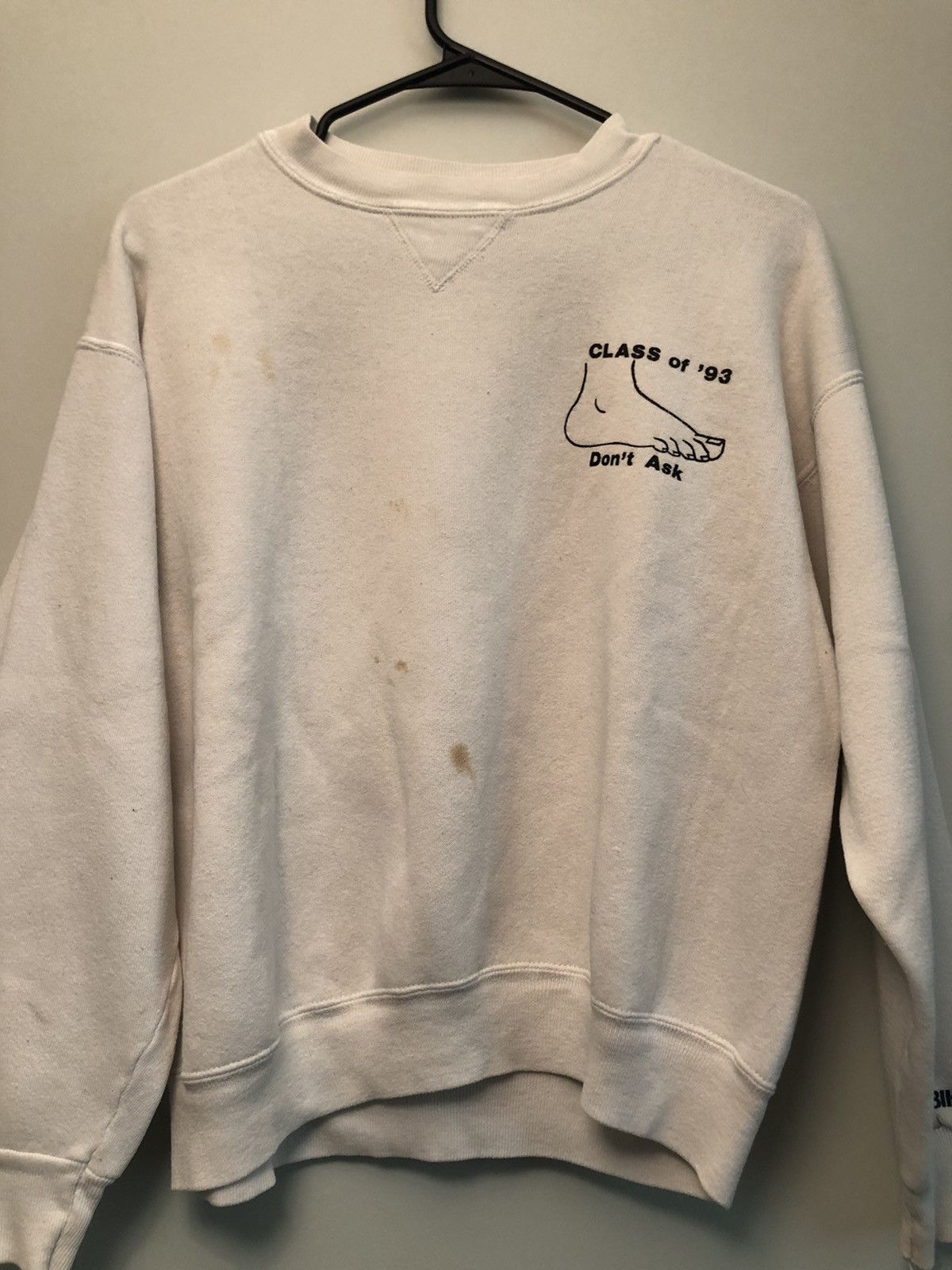 Vintage Distressed University 90s Cropped Drug Doctor Crewneck Size US L / EU 52-54 / 3 - 11 Thumbnail