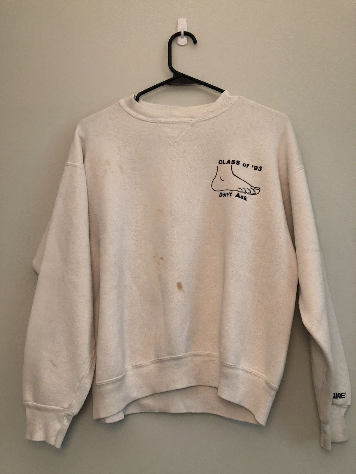Vintage Distressed University 90s Cropped Drug Doctor Crewneck Size US L / EU 52-54 / 3 - 3 Thumbnail