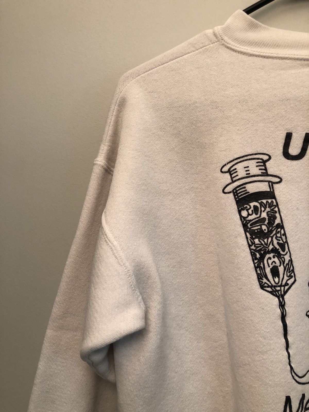 Vintage Distressed University 90s Cropped Drug Doctor Crewneck Size US L / EU 52-54 / 3 - 14 Thumbnail