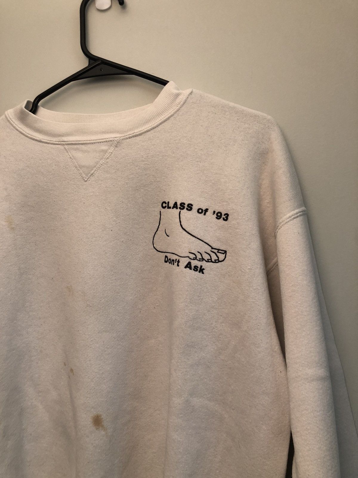 Vintage Distressed University 90s Cropped Drug Doctor Crewneck Size US L / EU 52-54 / 3 - 4 Thumbnail