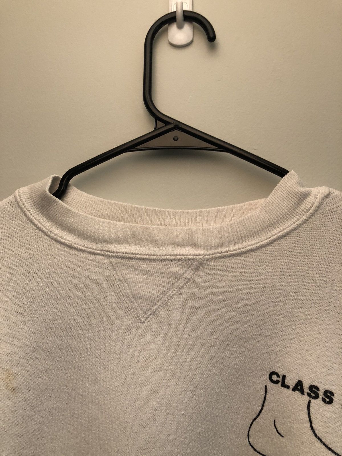 Vintage Distressed University 90s Cropped Drug Doctor Crewneck Size US L / EU 52-54 / 3 - 8 Thumbnail