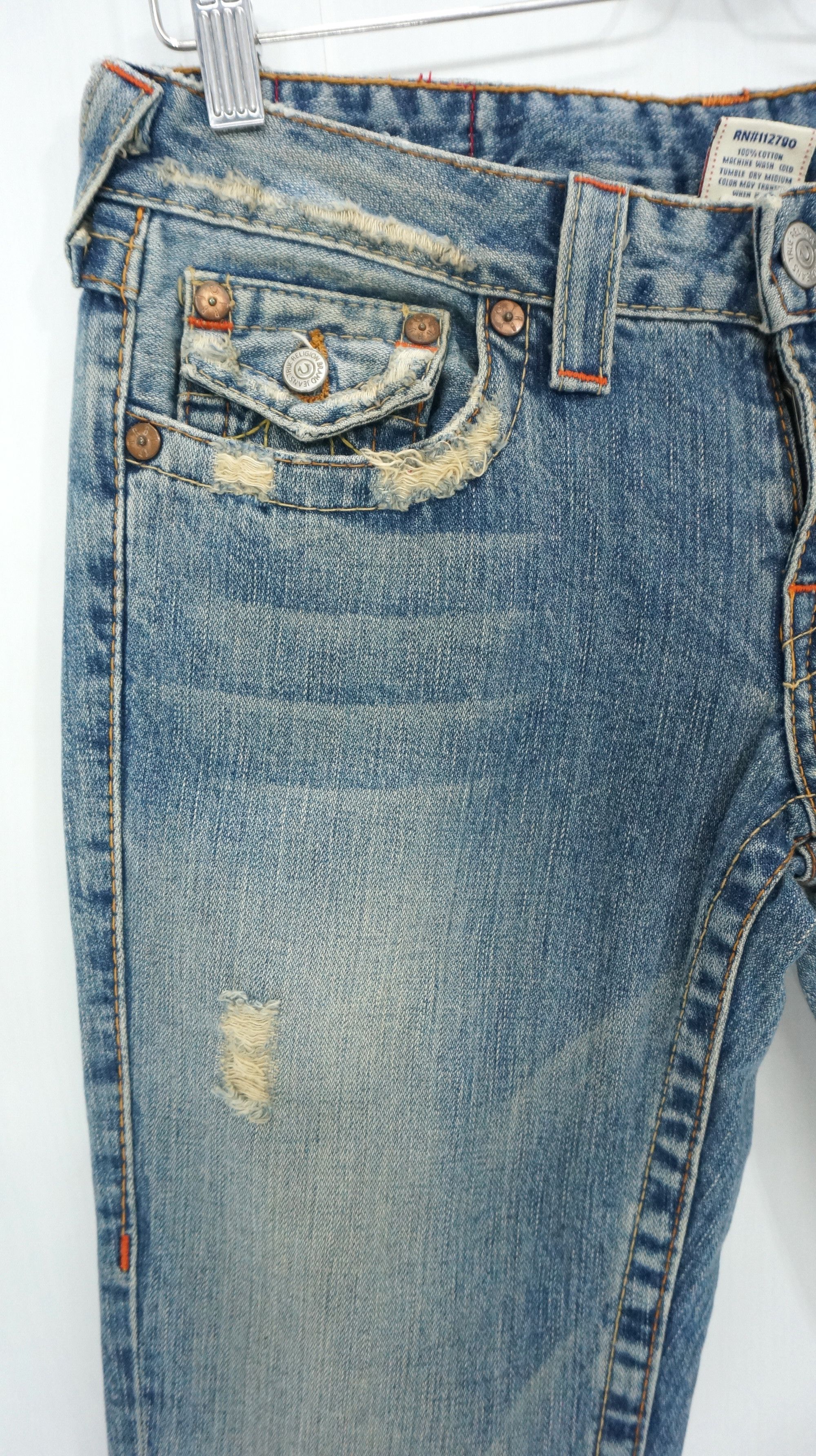 True Religion Flare 🔥 Vintage True Religion Joey Women Jeans Size 29" - 3 Thumbnail