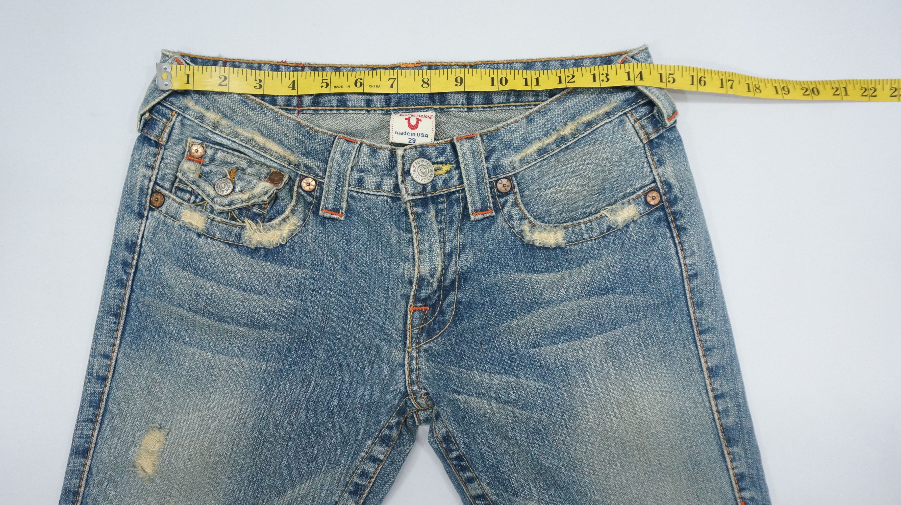 True Religion Flare 🔥 Vintage True Religion Joey Women Jeans Size 29" - 12 Thumbnail