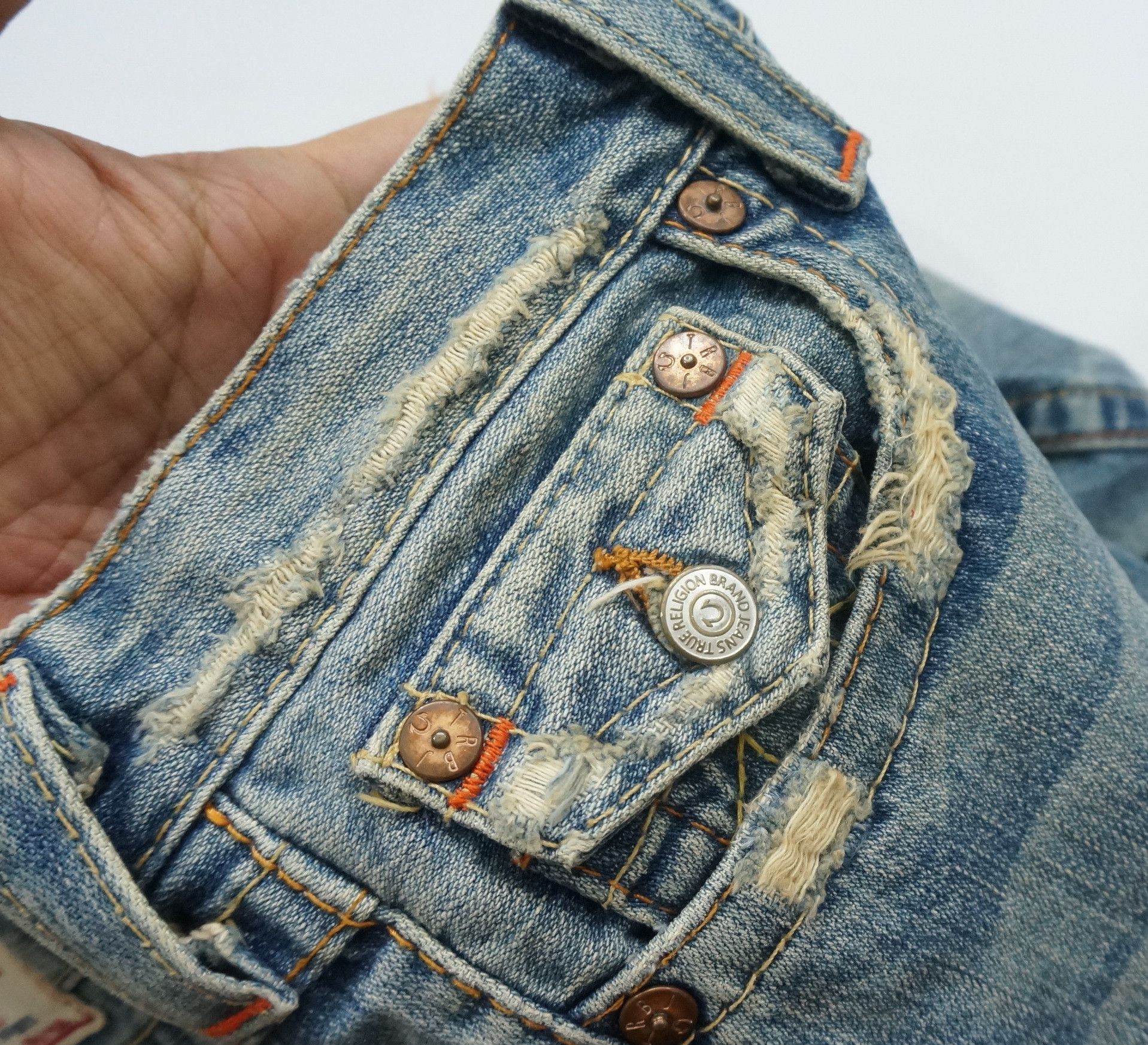 True Religion Flare 🔥 Vintage True Religion Joey Women Jeans Size 29" - 18 Thumbnail