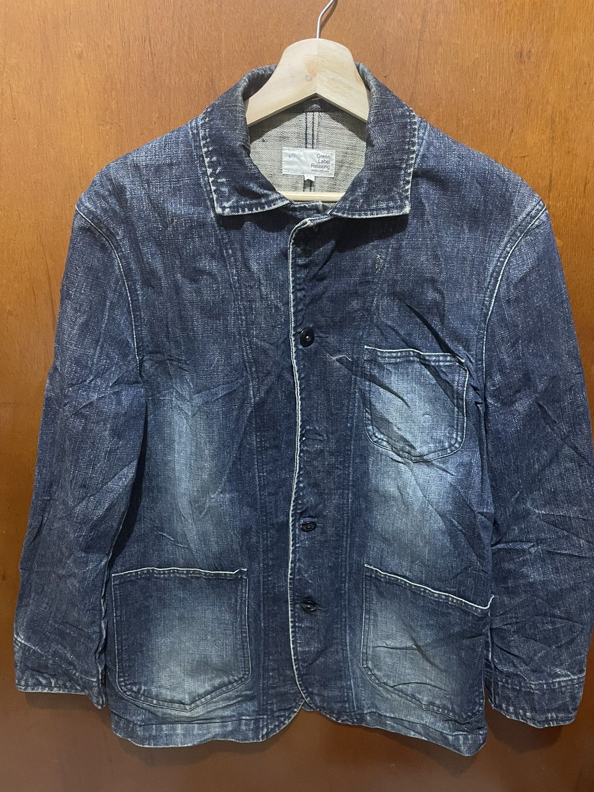 United Arrows Vintage United Arrow Workwear’s Denim Jackets Size US M / EU 48-50 / 2 - 2 Thumbnail