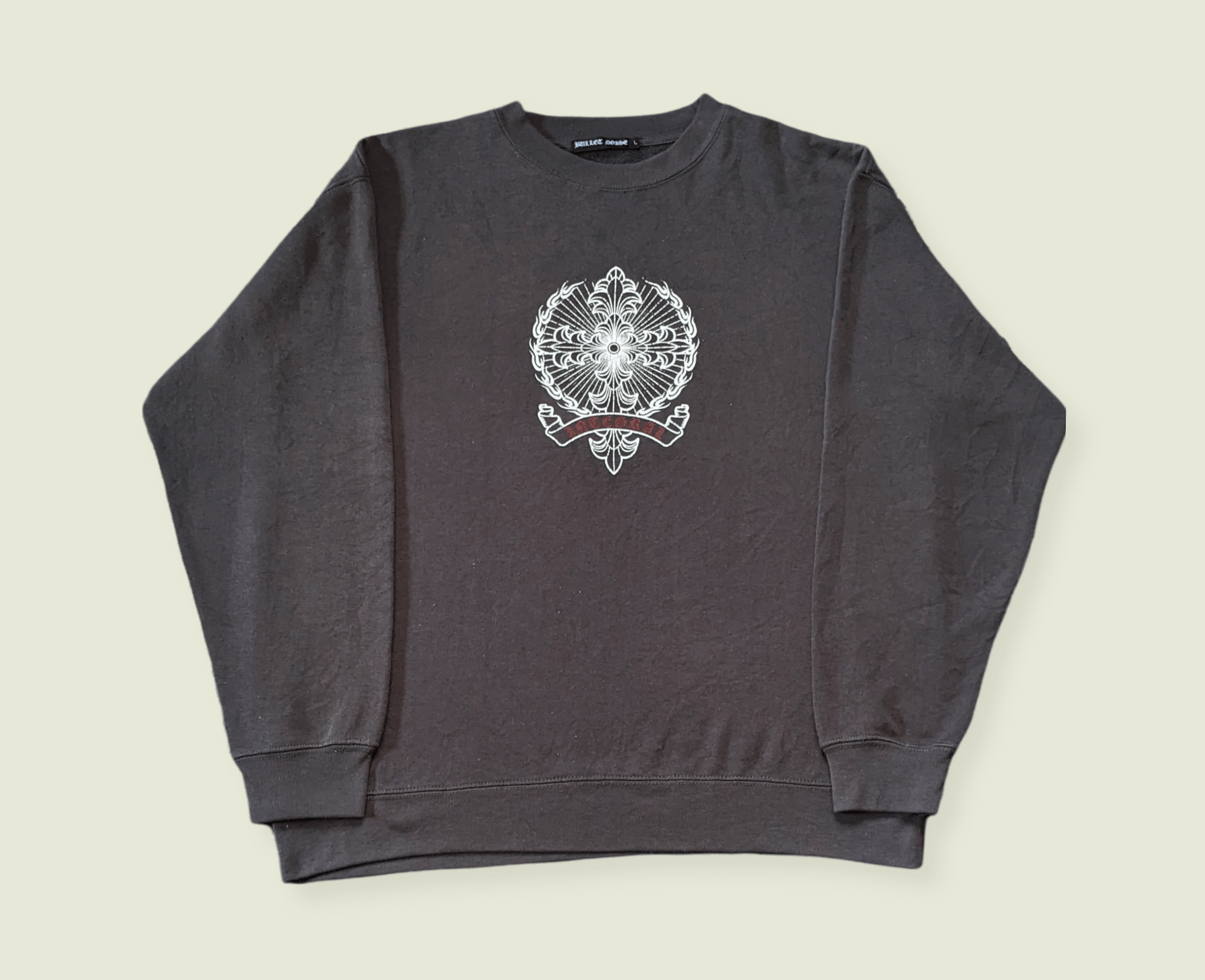 Japanese Brand × Seditionaries × Vintage Vintage Japan Bullet Noise Destroy Cross Sweatshirt Size US L / EU 52-54 / 3 - 2 Thumbnail