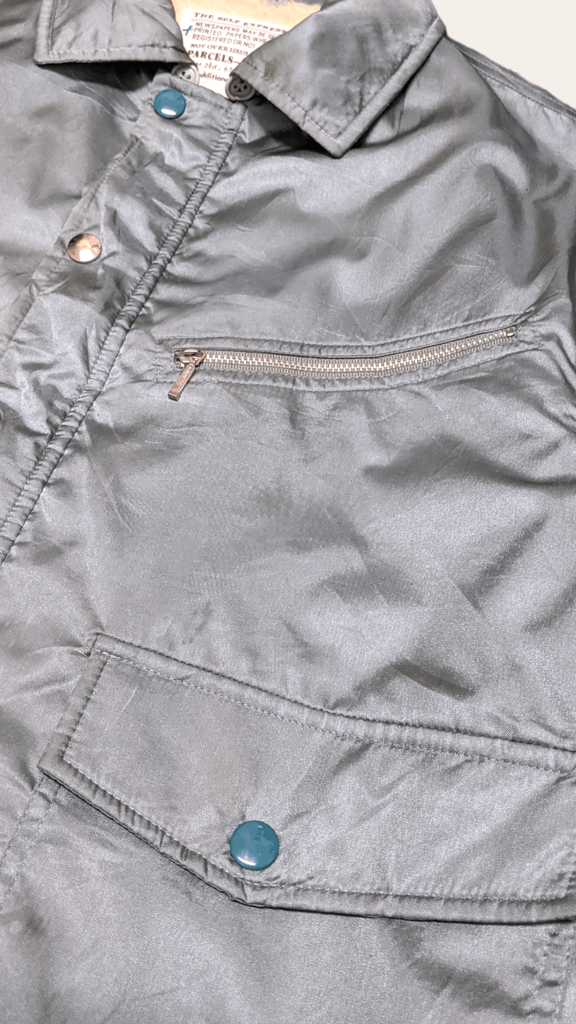 Vintage 80s/90s Japanese Designer Utility Bomber Jacket