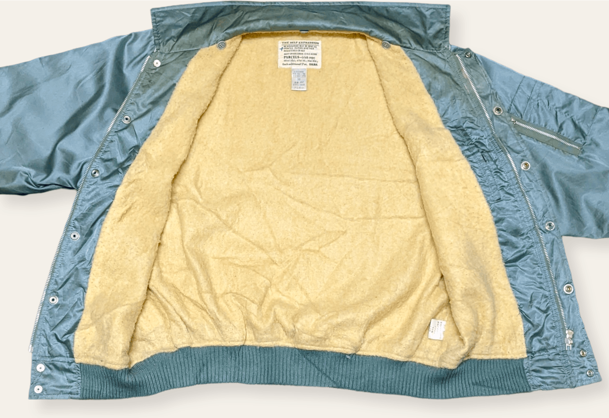Vintage 80s/90s Japanese Designer Utility Bomber Jacket