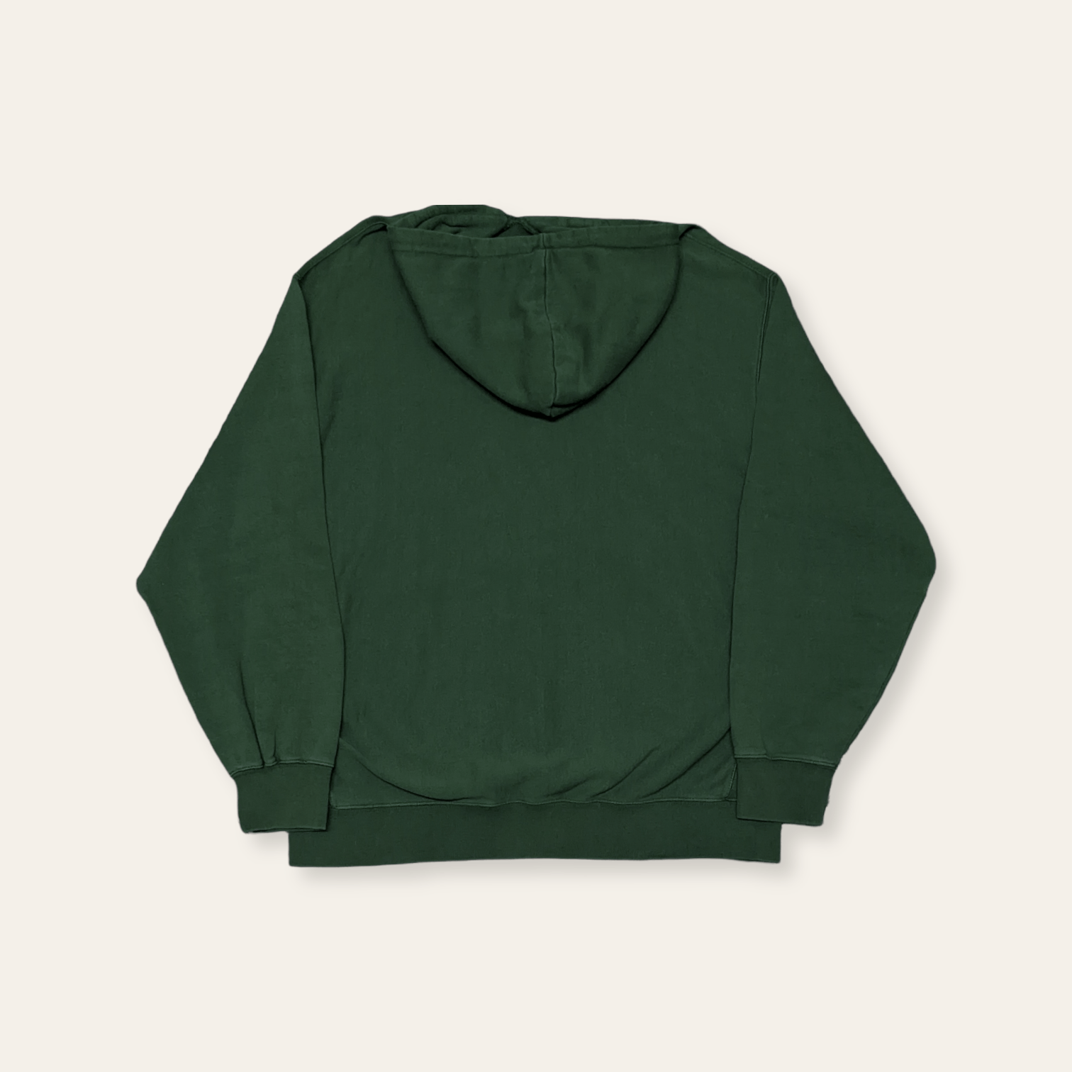 Gap × Vintage Vtg 90s Gap Essential Olive Green Pullover Oversized Hoodie Size US XXL / EU 58 / 5 - 2 Thumbnail