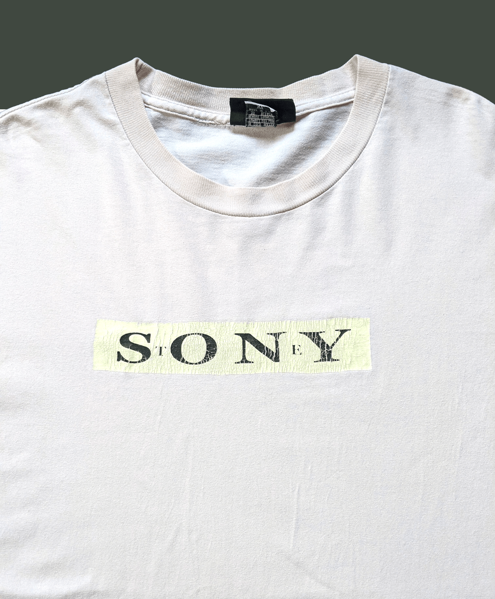 Playstation × Sony × Vintage Vintage 90s Sony Parody Stoney Blunt Weed Box Logo T shirt Size US XL / EU 56 / 4 - 4 Thumbnail