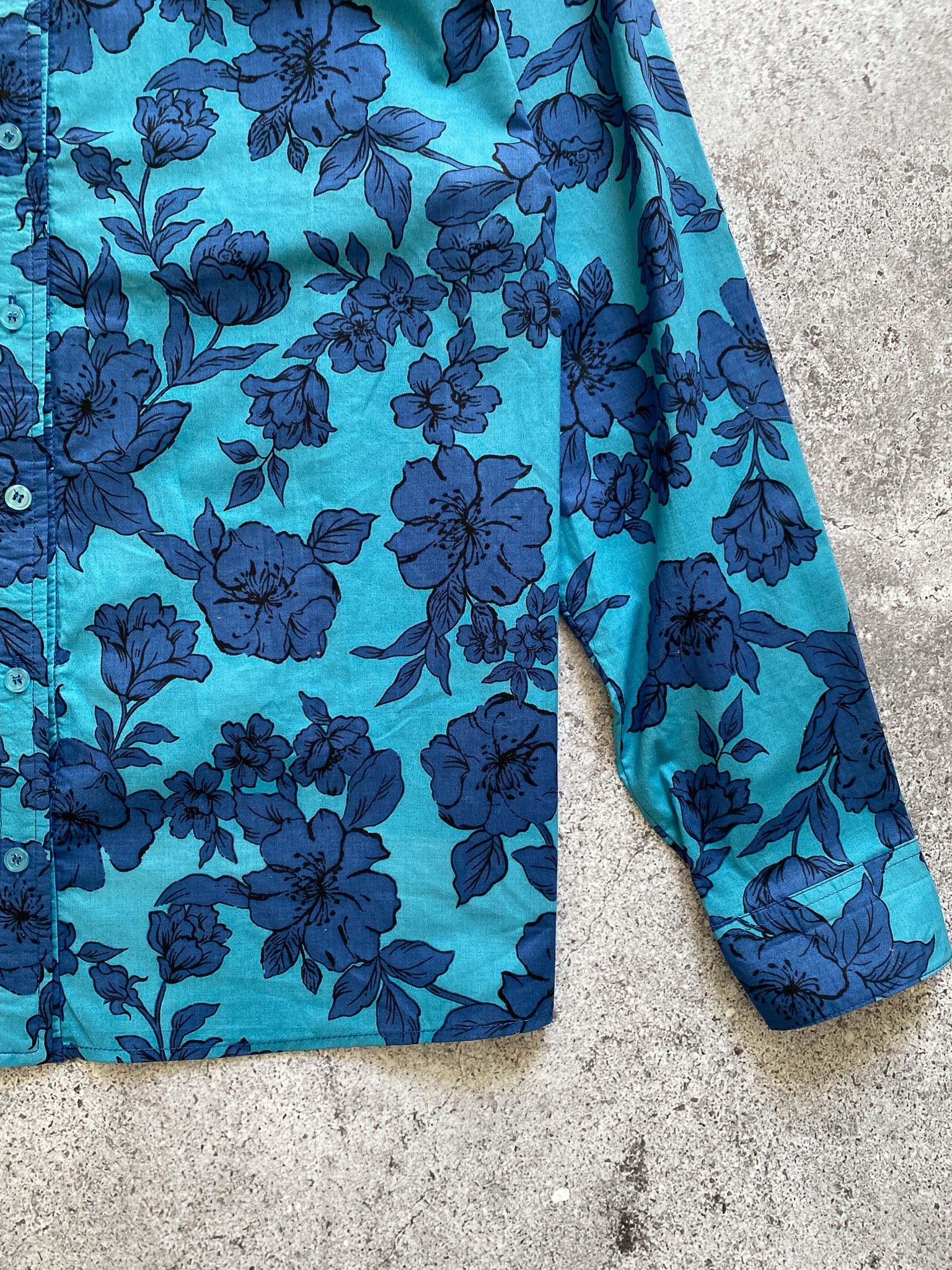 Orvis Vintage Orvis Flowers Printed Shirt Size XL / US 12-14 / IT 48-50 - 4 Thumbnail