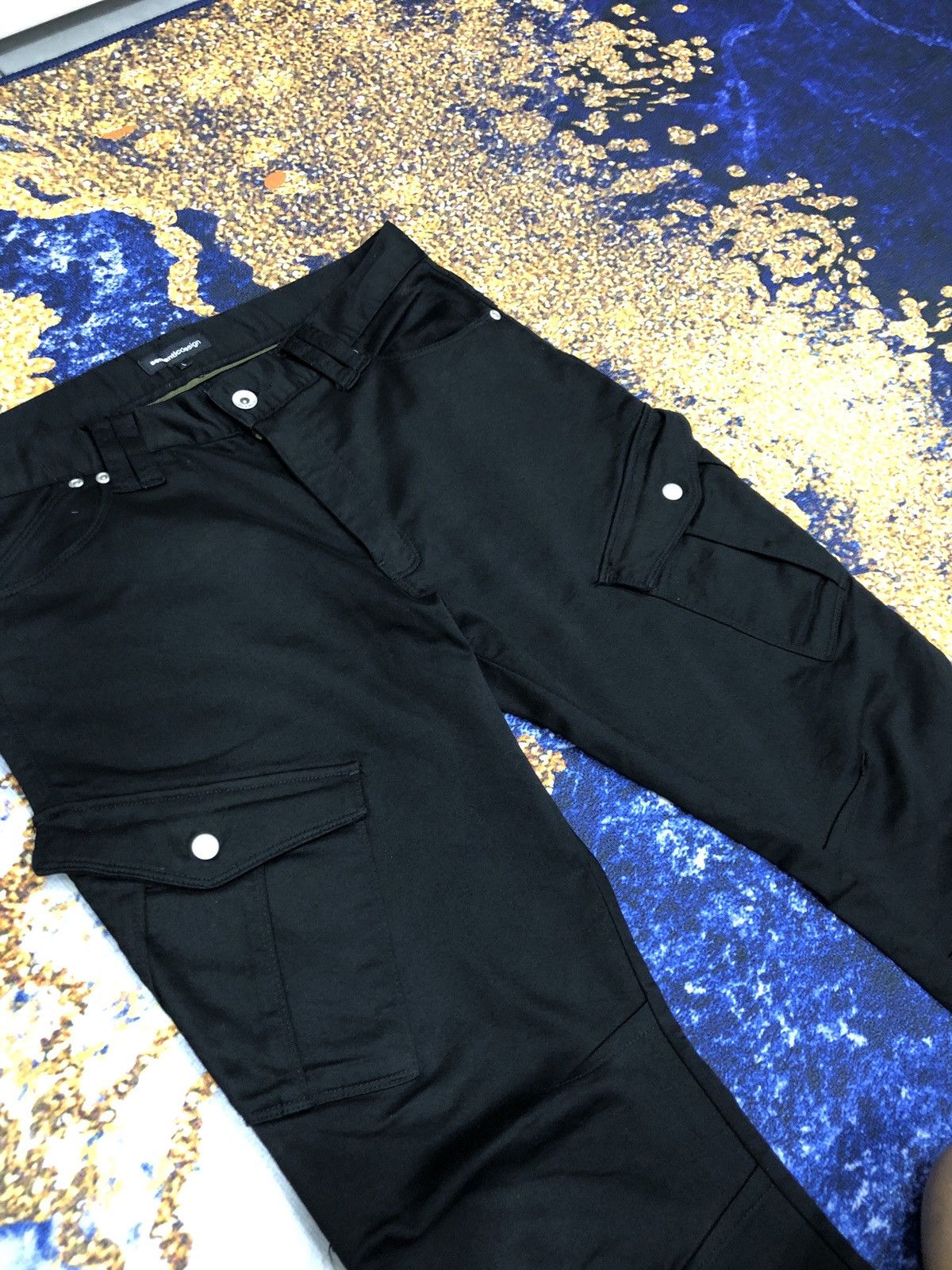 Japanese Brand ‼️SEMANTICDESIGN Cargo pants Black Colour‼️ Size US 34 / EU 50 - 5 Thumbnail
