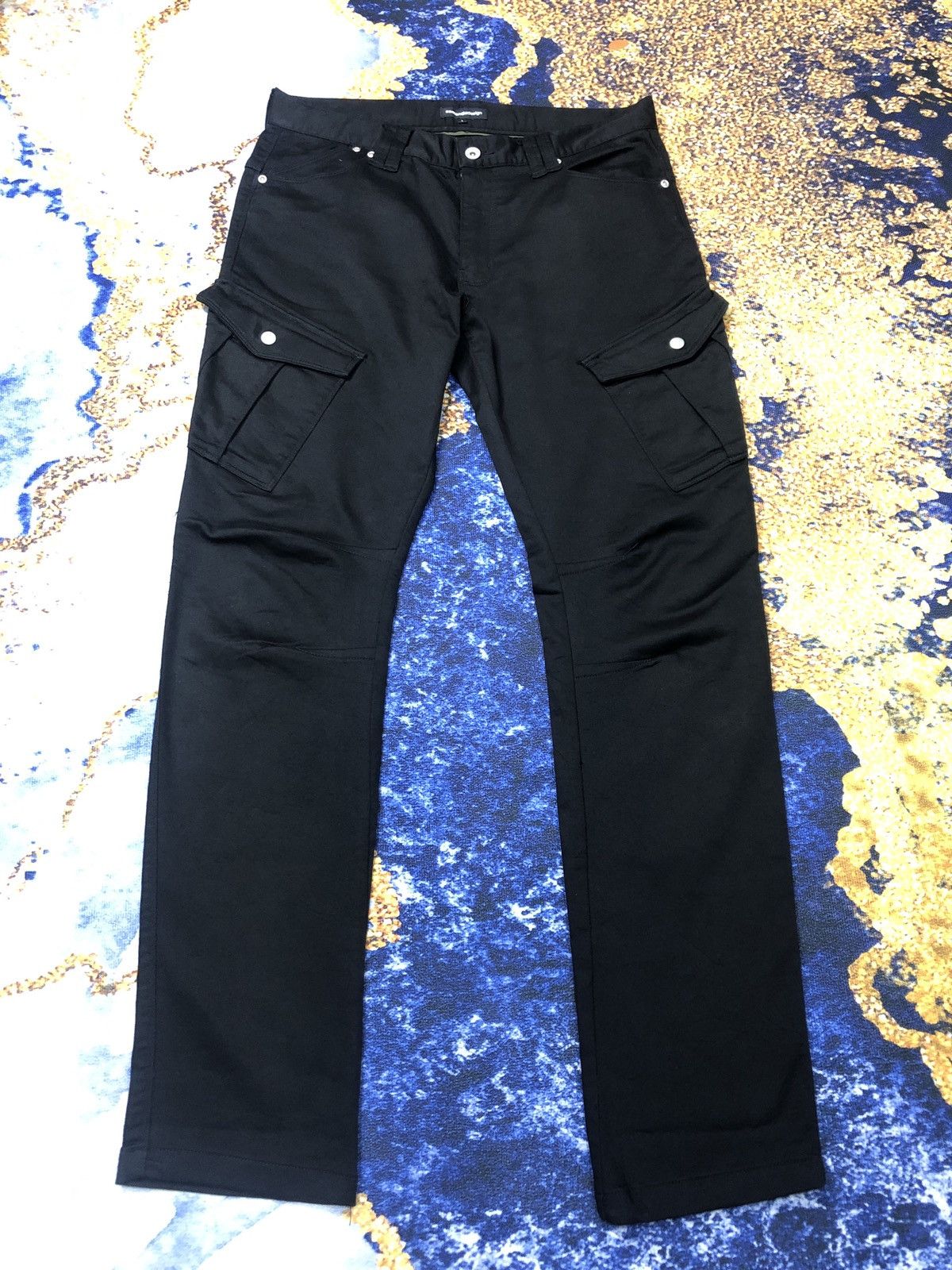 Japanese Brand ‼️SEMANTICDESIGN Cargo pants Black Colour‼️ Size US 34 / EU 50 - 1 Thumbnail