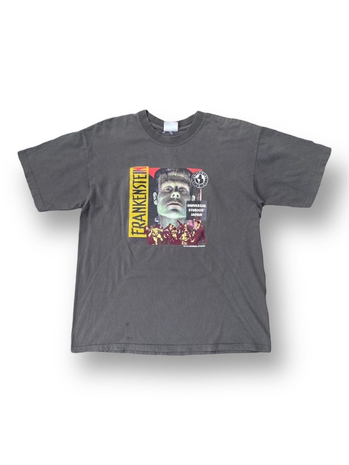 image of Frankenstein Universal Studios Japan Vintage Movie Shirt.a8 in Grey, Men's (Size Large)