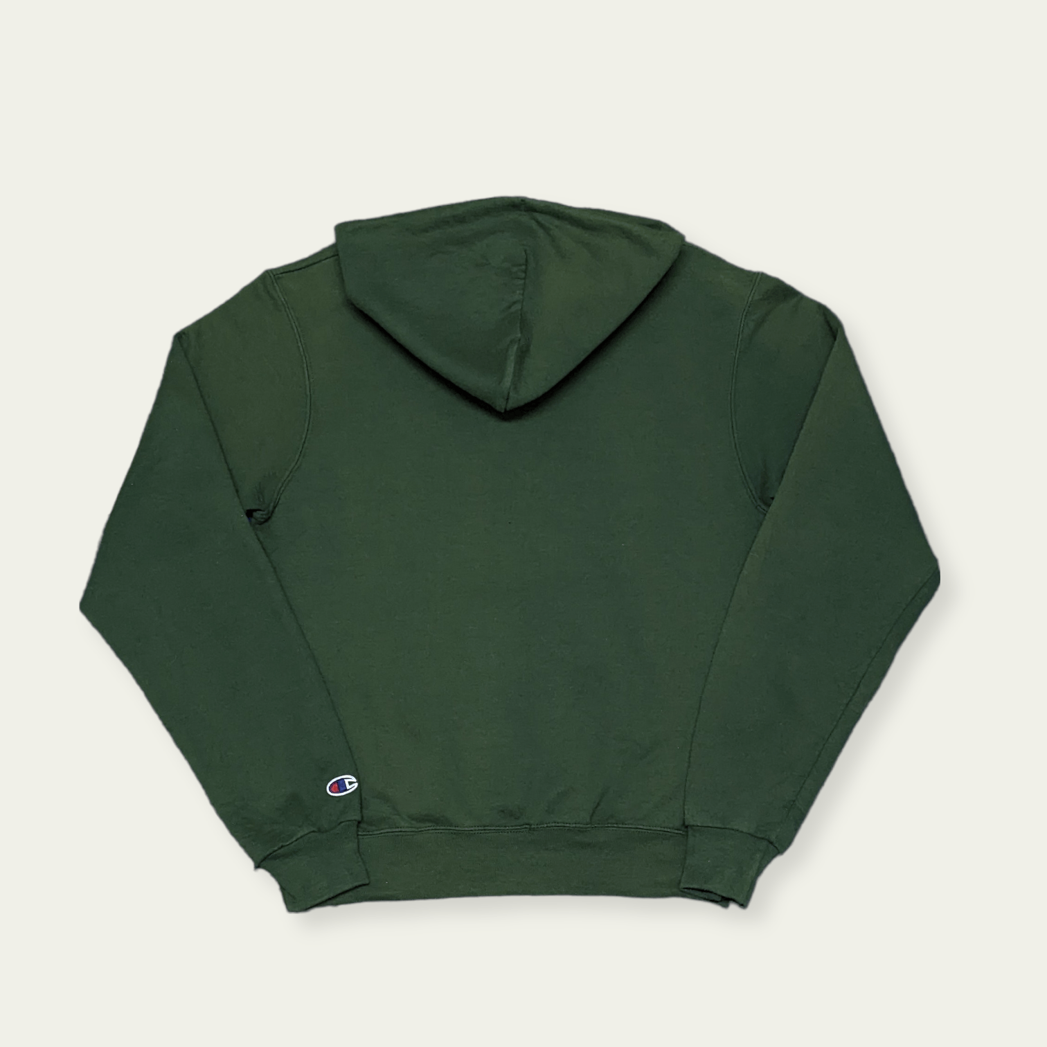 Champion × Unsound Rags × Vintage Vintage Champion Eco Tonal Essential Green Pullover Hoodie Size US S / EU 44-46 / 1 - 2 Thumbnail