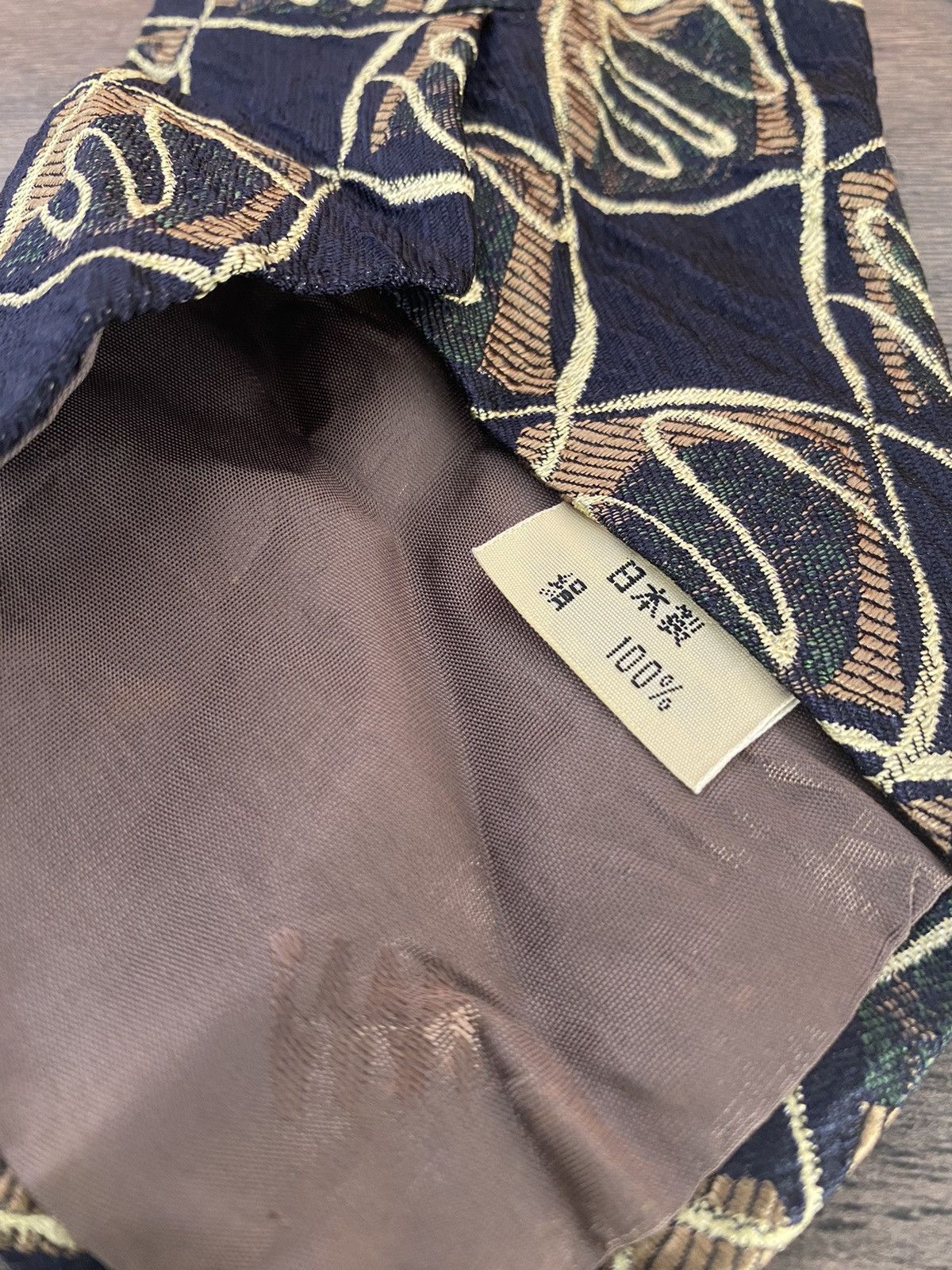 Issey Miyake × Japanese Brand × Vintage VTG ISSEY MIYAKE 100% SILK NECK TIE Size ONE SIZE - 3 Thumbnail
