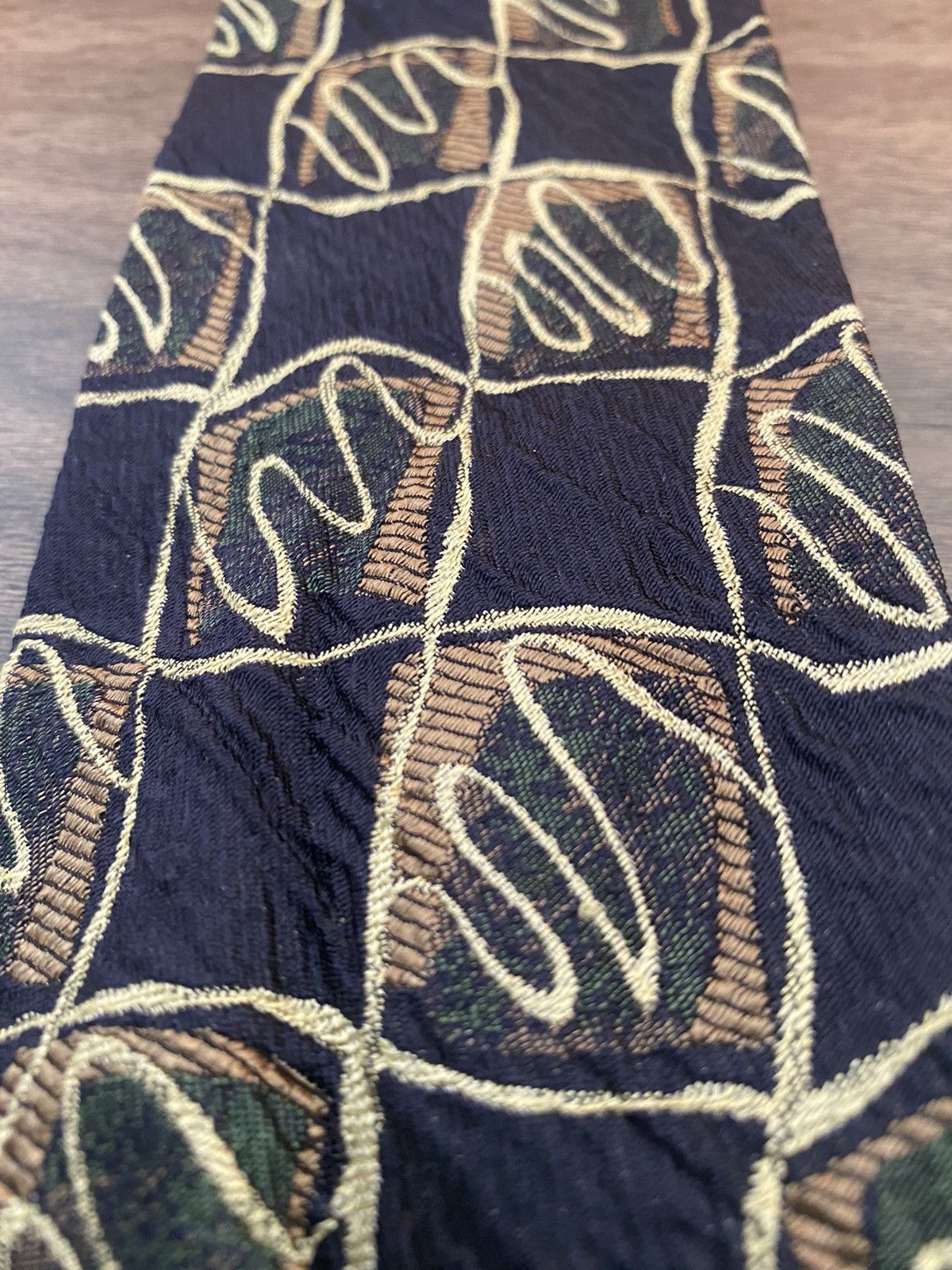 Issey Miyake × Japanese Brand × Vintage VTG ISSEY MIYAKE 100% SILK NECK TIE Size ONE SIZE - 4 Thumbnail