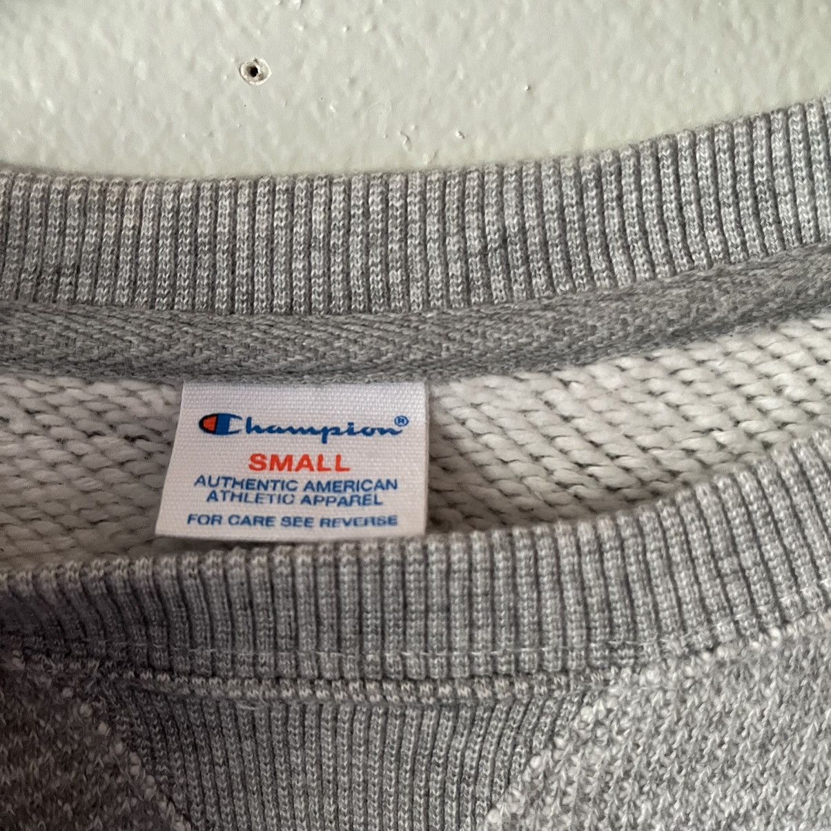 Champion × Stussy Tonal Embroidered Logo Crew Size US S / EU 44-46 / 1 - 9 Thumbnail