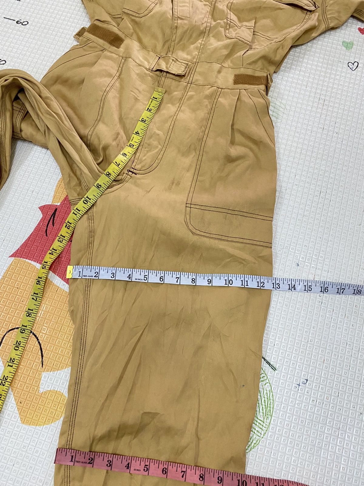 Japanese Brand × Vintage VTG DISTRESSED 🔥RARE SHORT SLEEVE🔥 TOYOTA COVERALL JDM Size US 35 - 12 Thumbnail