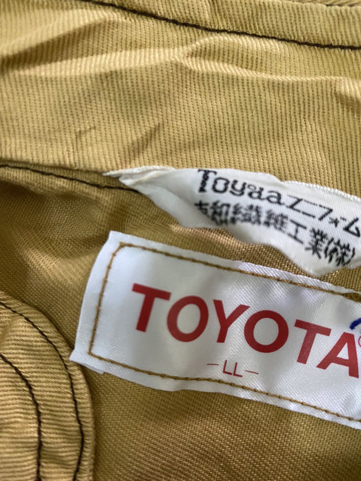 Japanese Brand × Vintage VTG DISTRESSED 🔥RARE SHORT SLEEVE🔥 TOYOTA COVERALL JDM Size US 35 - 10 Thumbnail