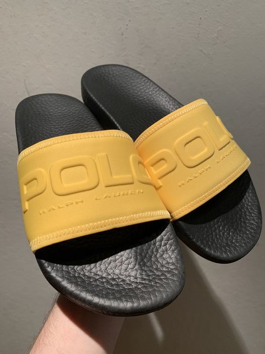 Polo Ralph Lauren Slide - Black - Size - 12