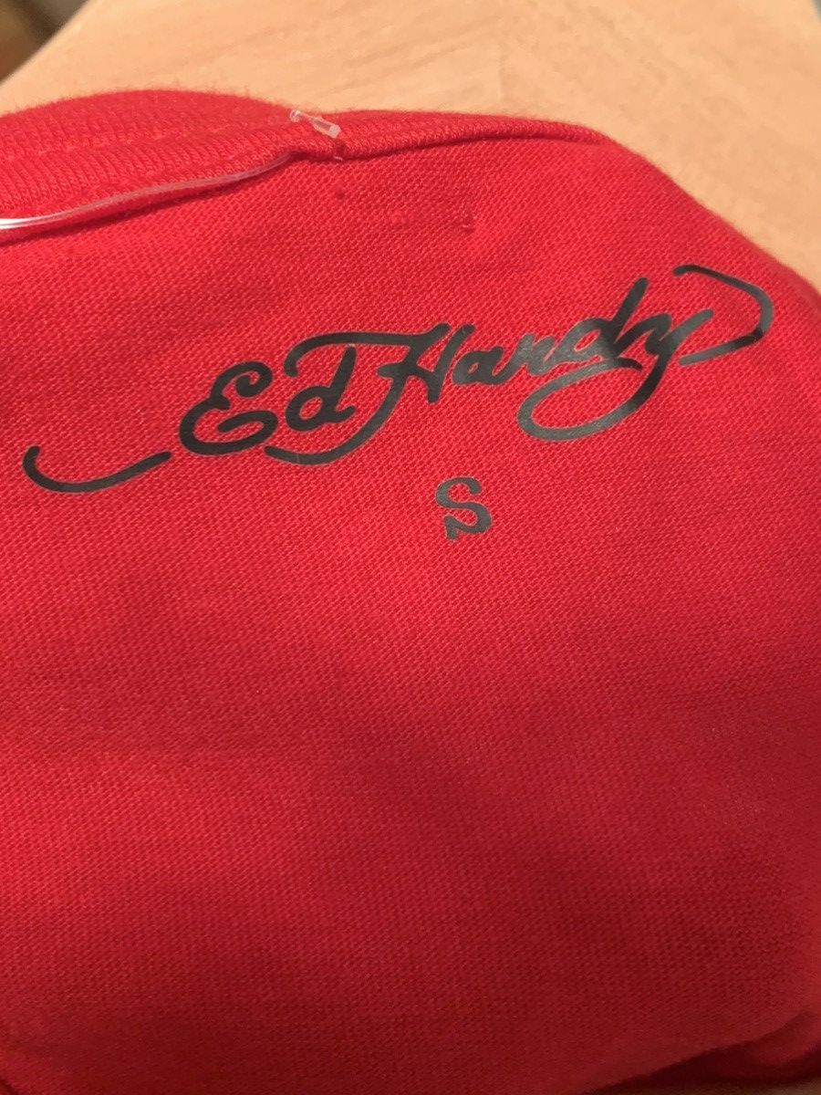 Designer *RARE* New Ed Hardy New York City Skull Tiger Tattoo T-Shirt Size S / US 4 / IT 40 - 5 Thumbnail