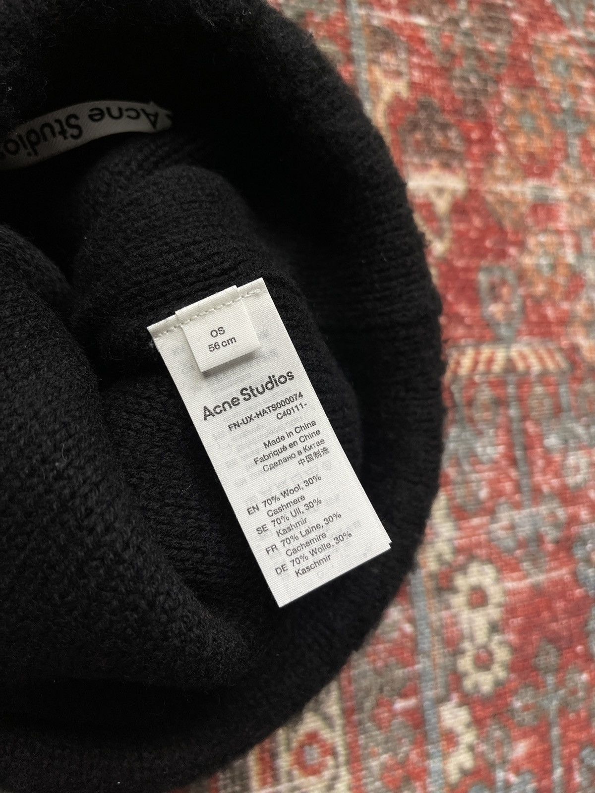 Acne pilled beanie clearance